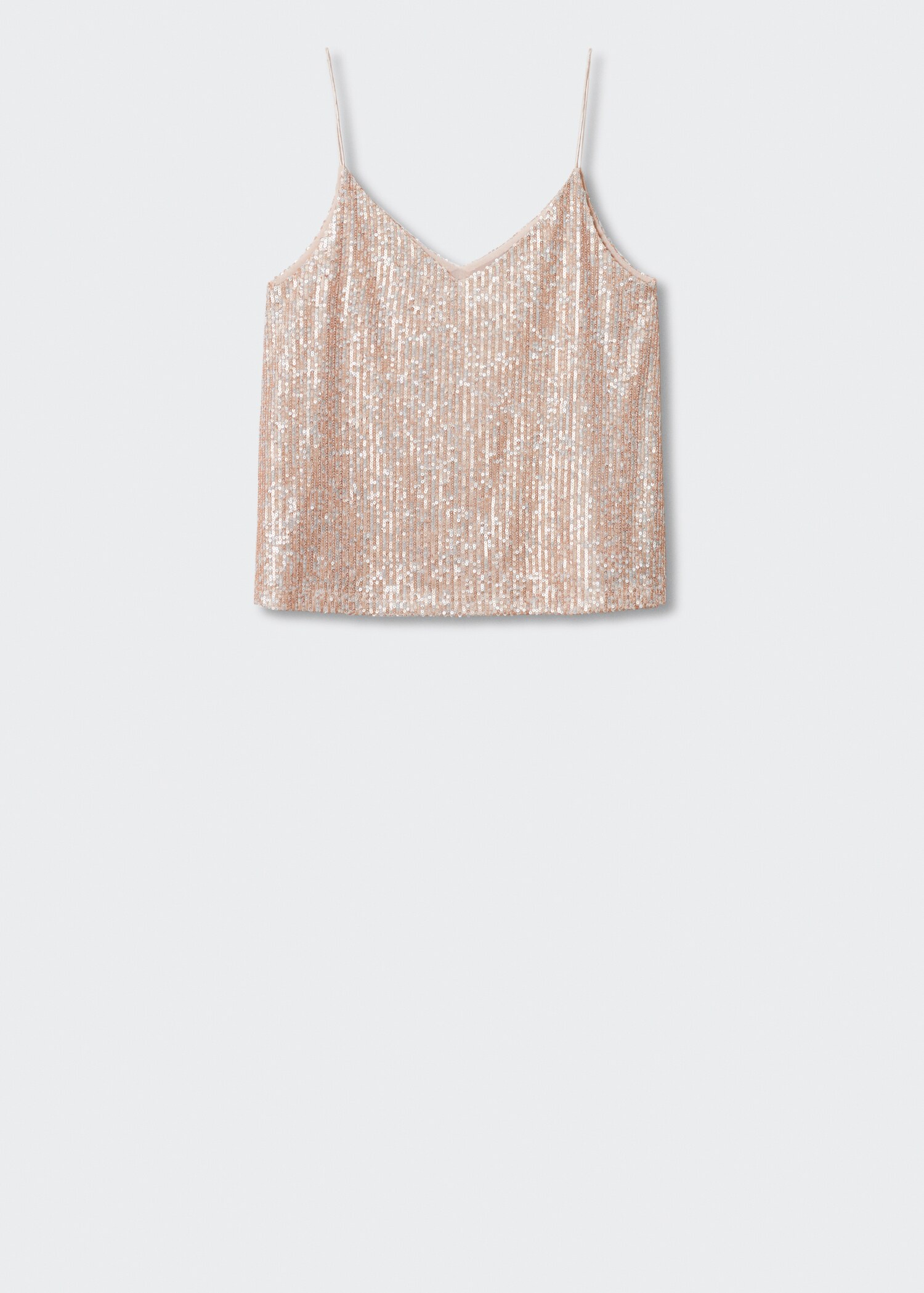 Sequined tank top - Article without model