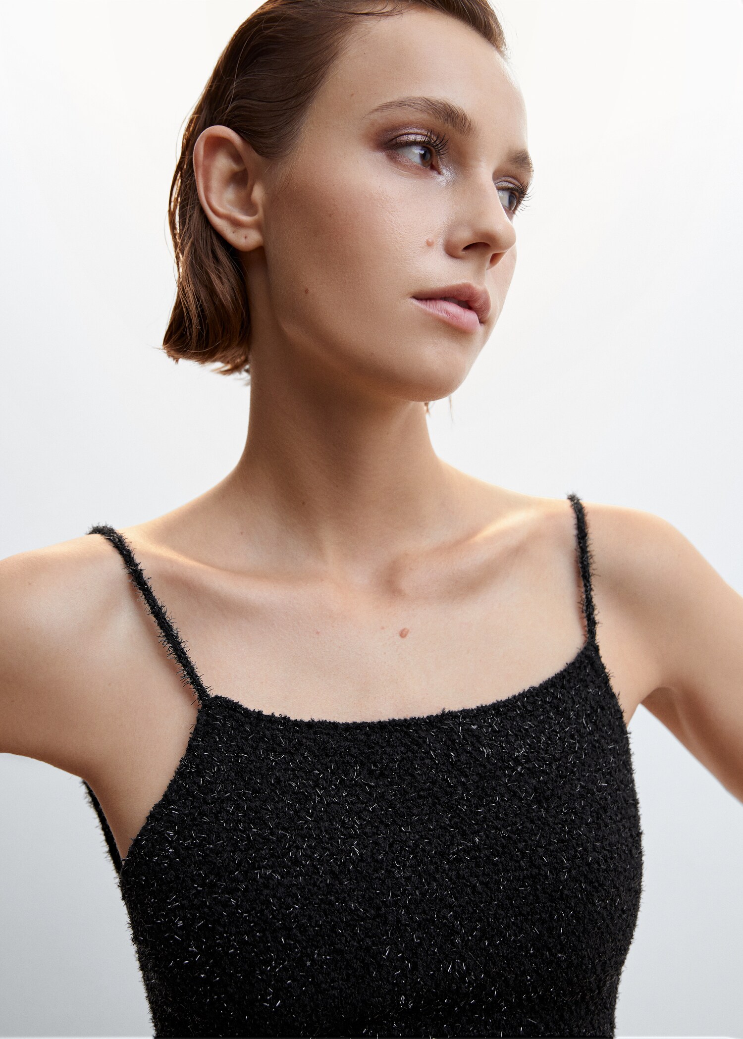 Lurex knit dress - Details of the article 1