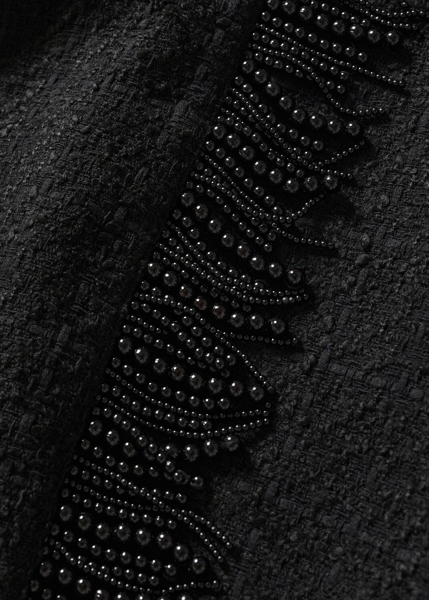 Perlenverzierte Tweedjacke - Detail des Artikels 8