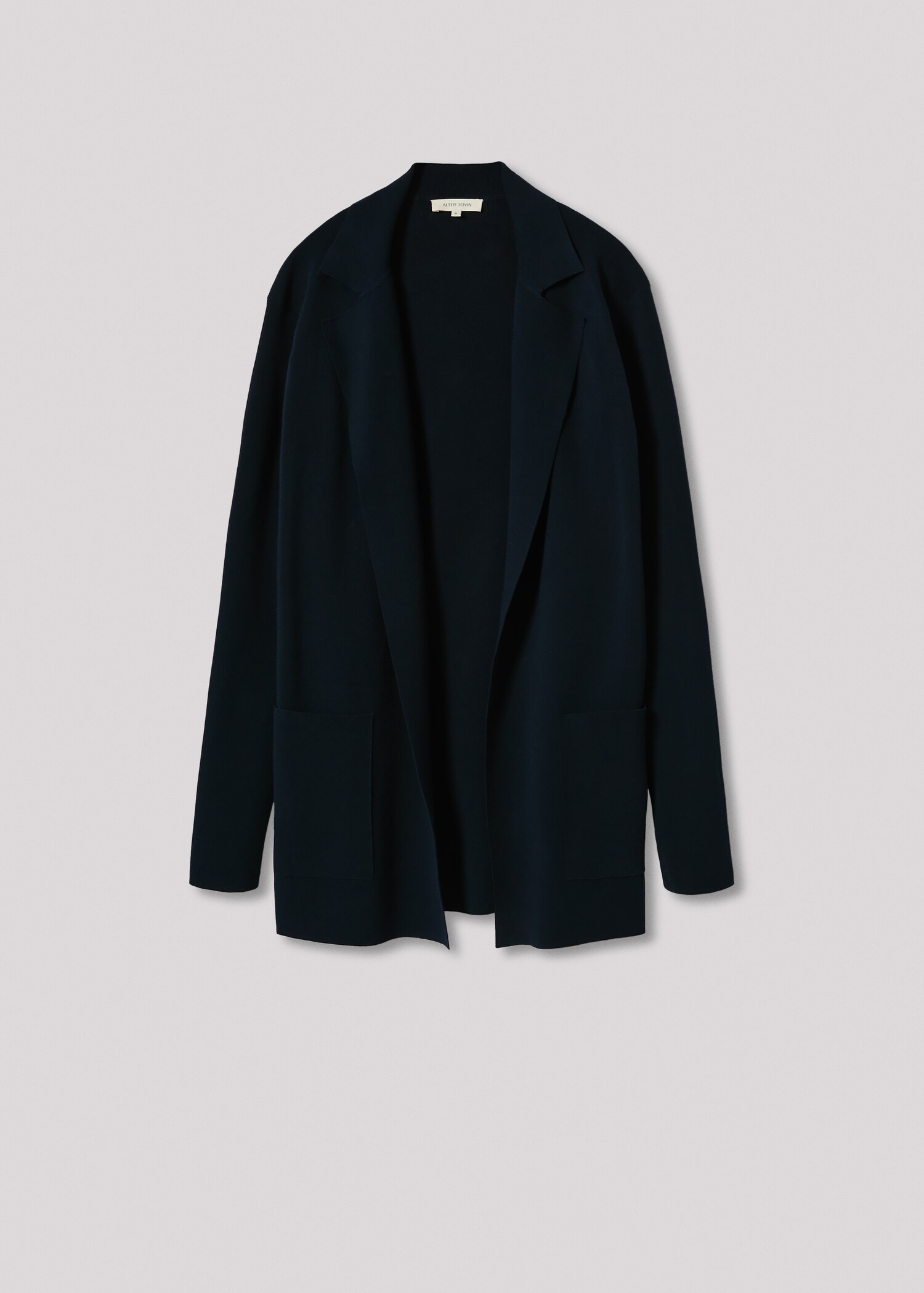Cardigan long en maille compacte - Article sans modèle