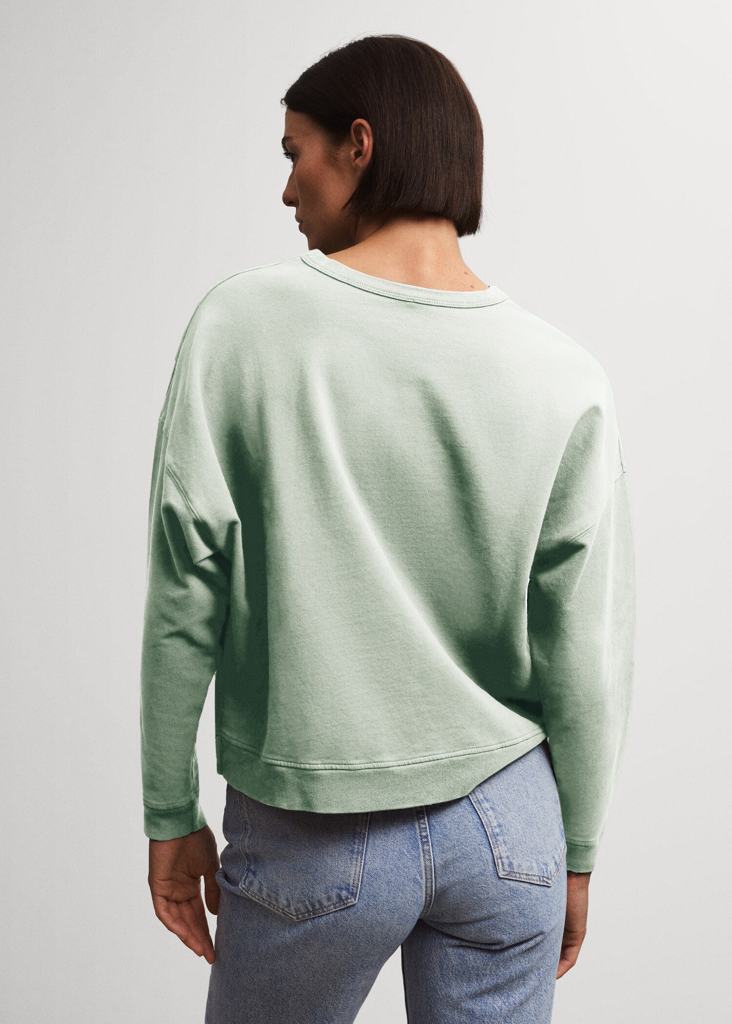 Sweat-shirt coton bio - Plan moyen