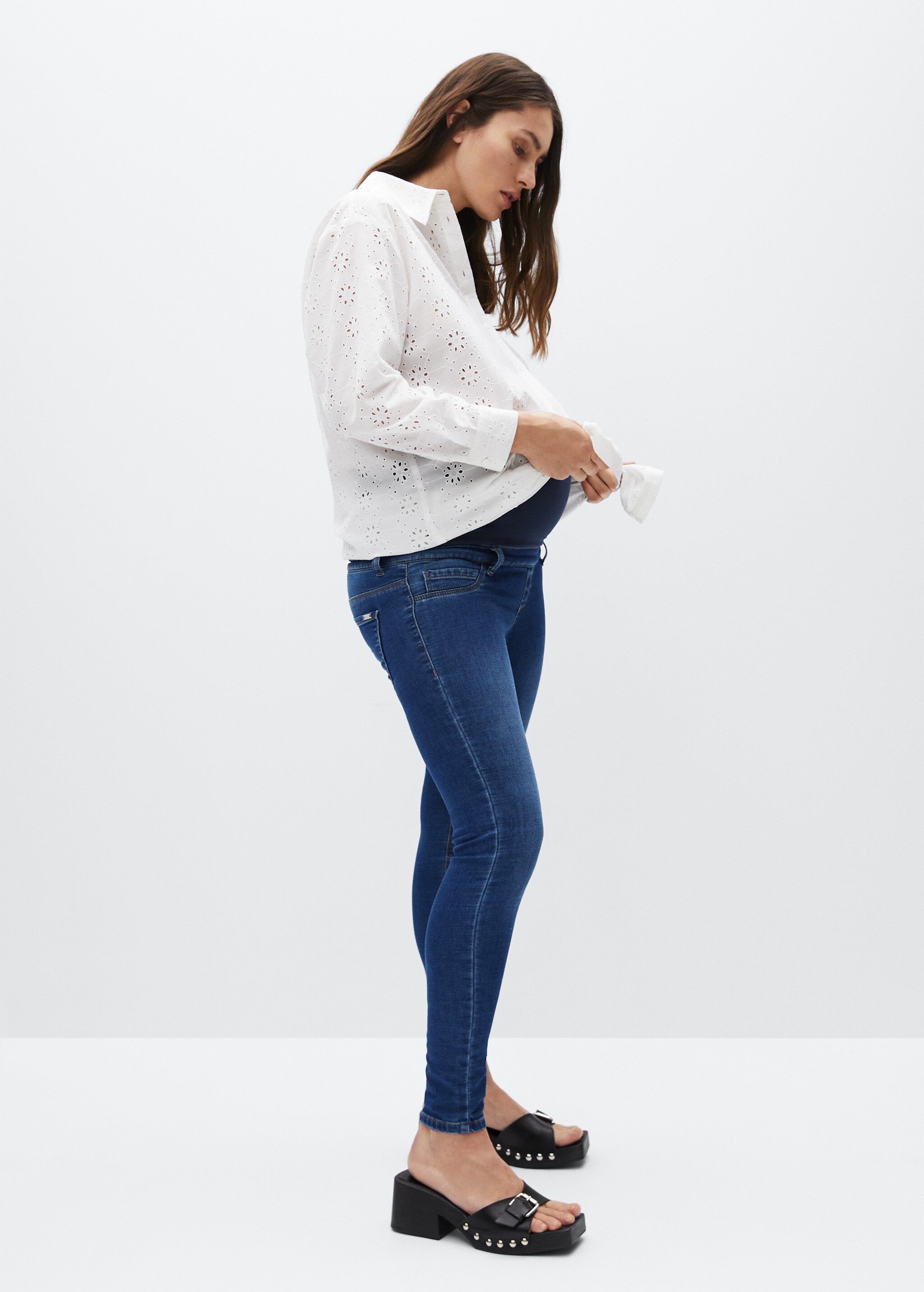 Skinny Maternity jeans - Reverse of the article