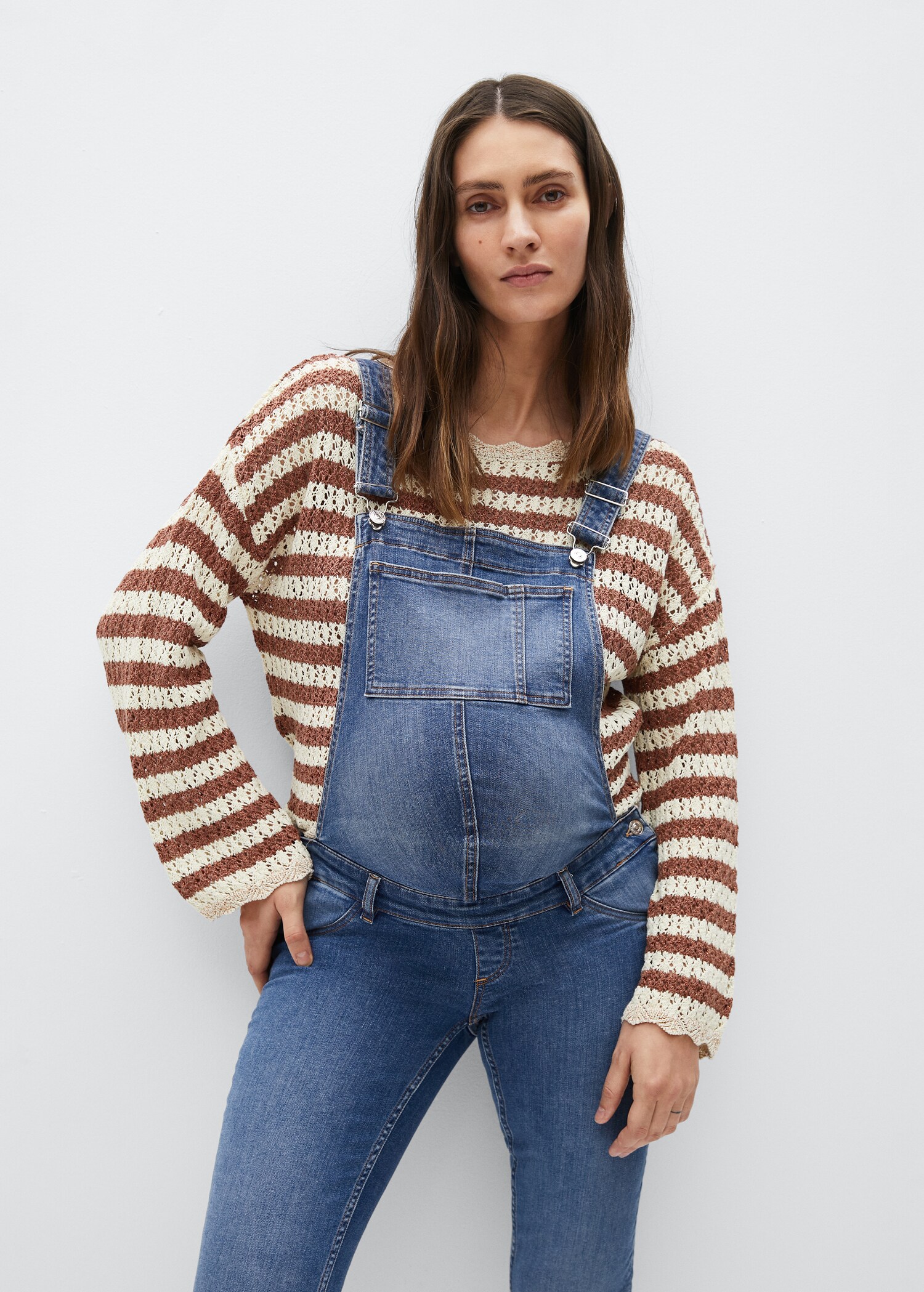 Maternity dungaree - Medium plane