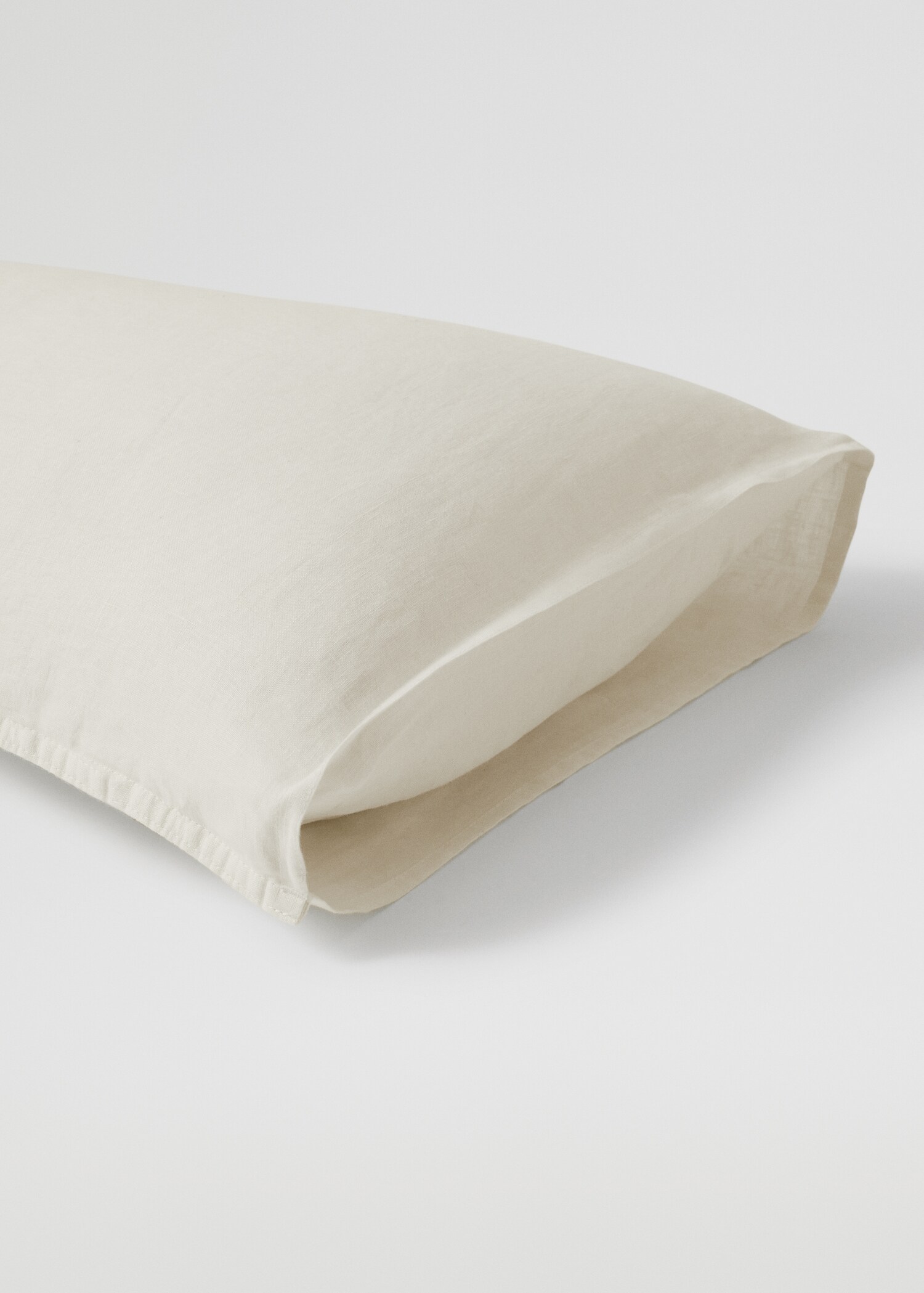 Set mit Kissenhüllen aus 100 % Leinen 50 x 75 cm (2er-Pack) - Mittlere Ansicht
