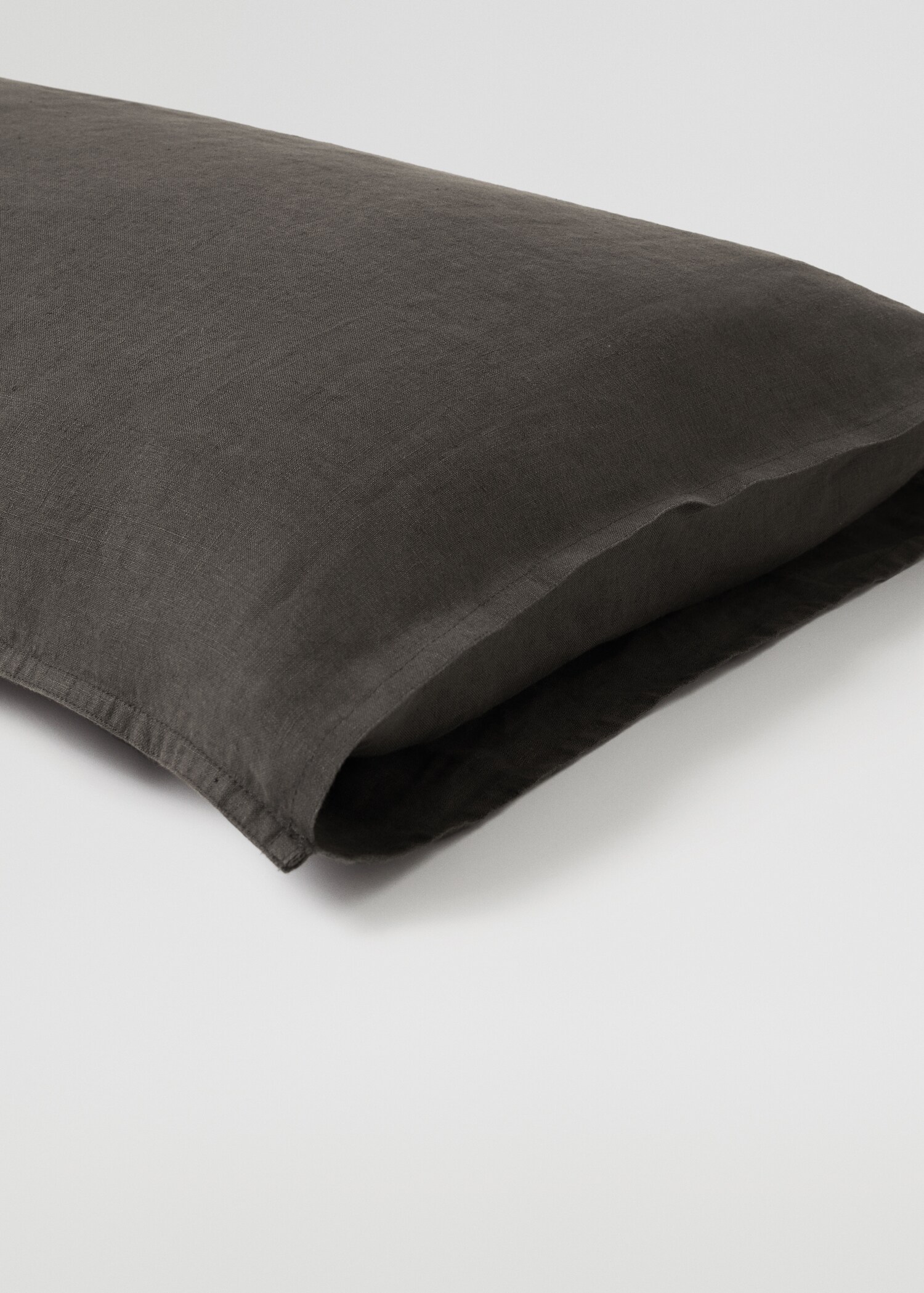 Set mit Kissenhüllen aus 100 % Leinen 50 x 75 cm (2er-Pack) - Mittlere Ansicht