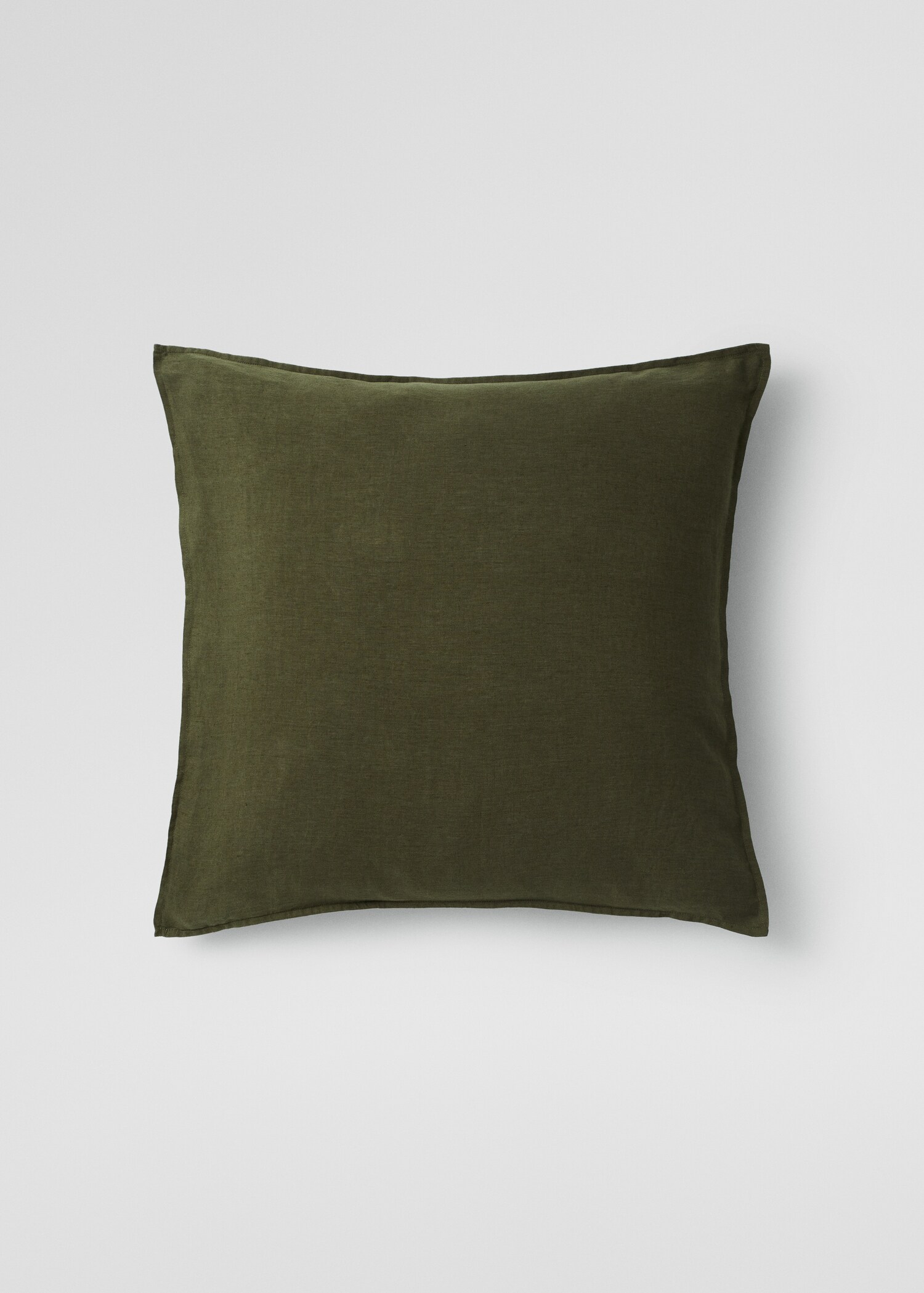 Lot de taies d’oreiller 100 % lin 60x60 cm - Article sans modèle