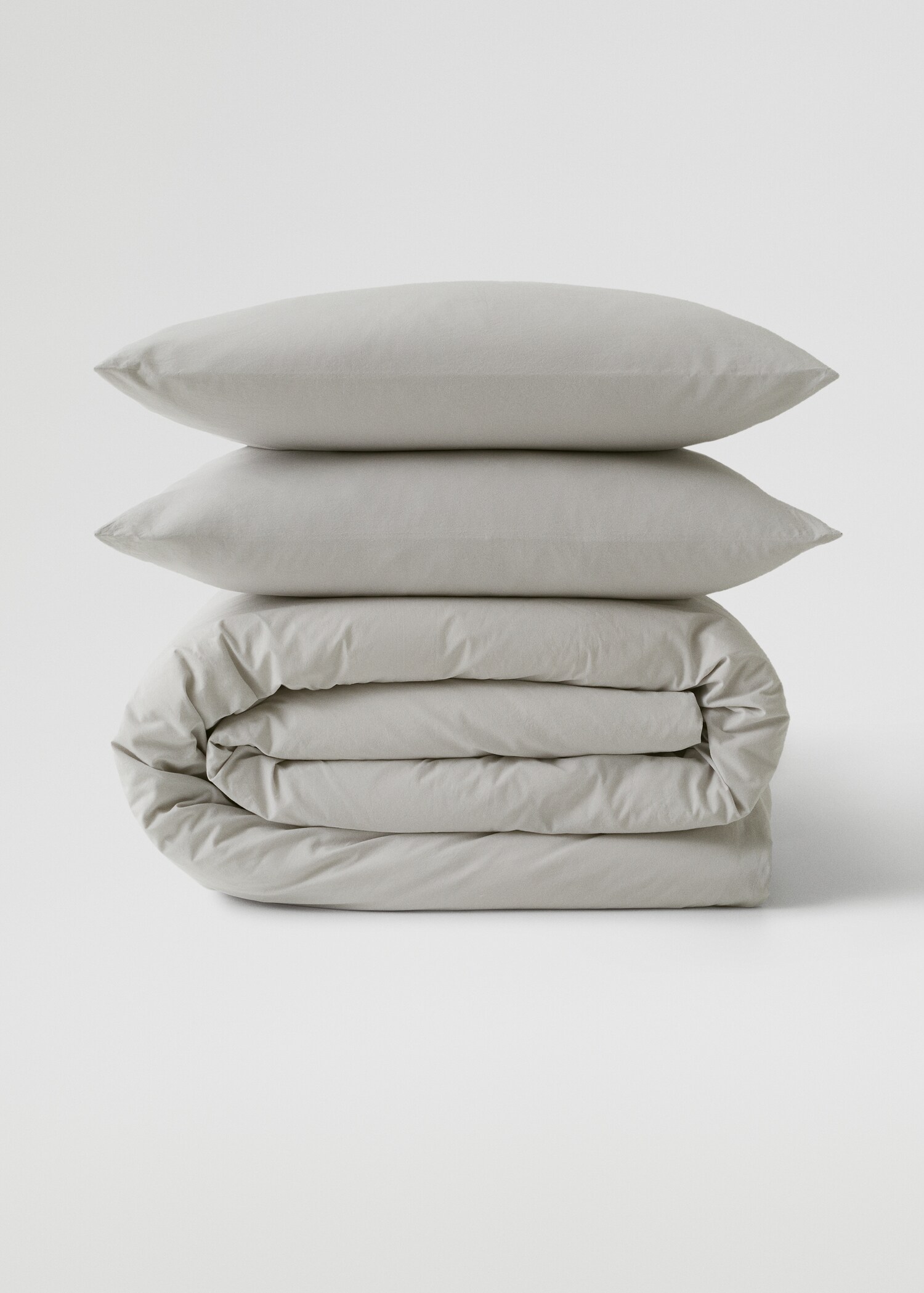 Washed cotton duvet cover 150/160cm - Article without model