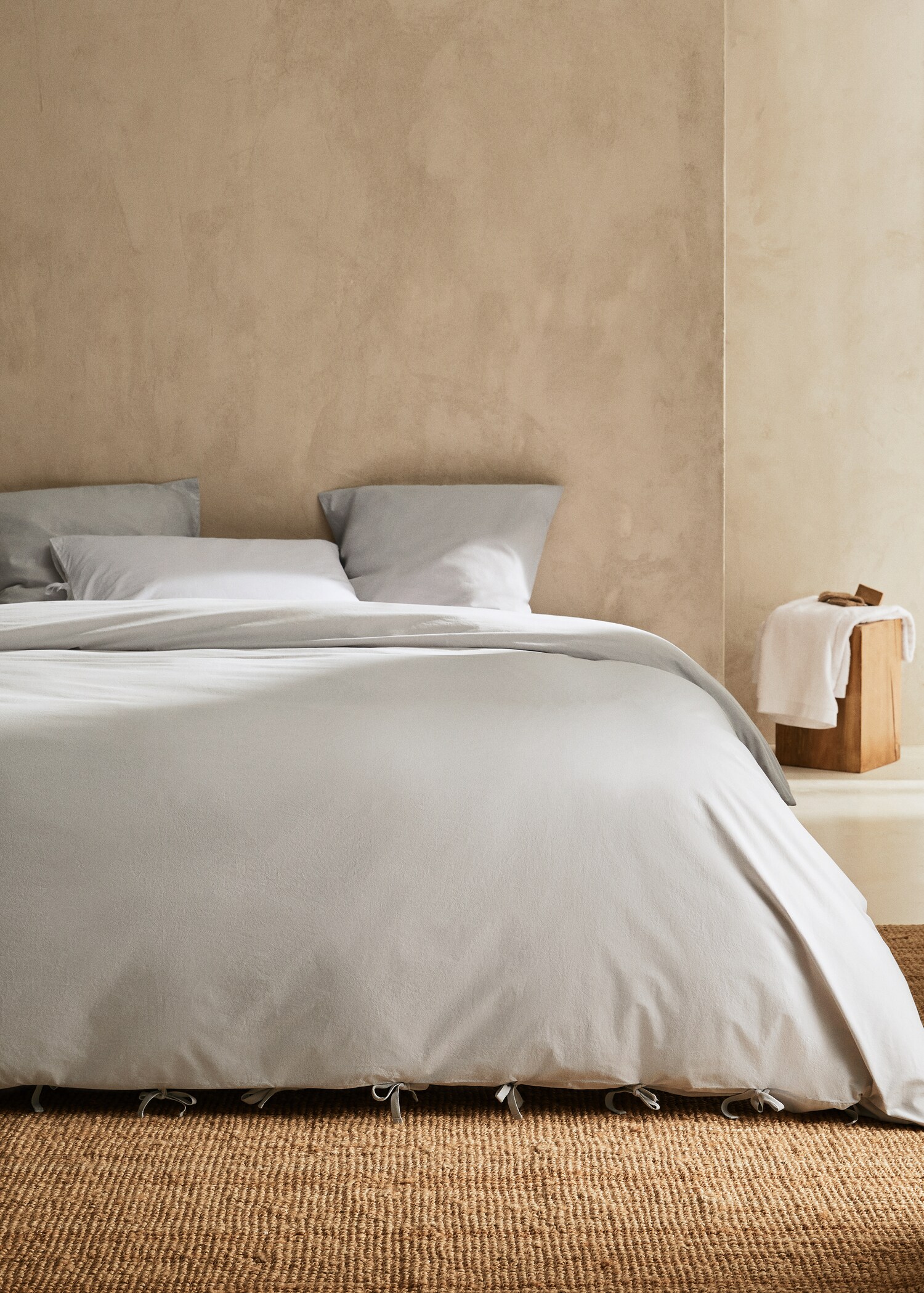 Washed cotton duvet cover 150/160cm - Details of the article 8