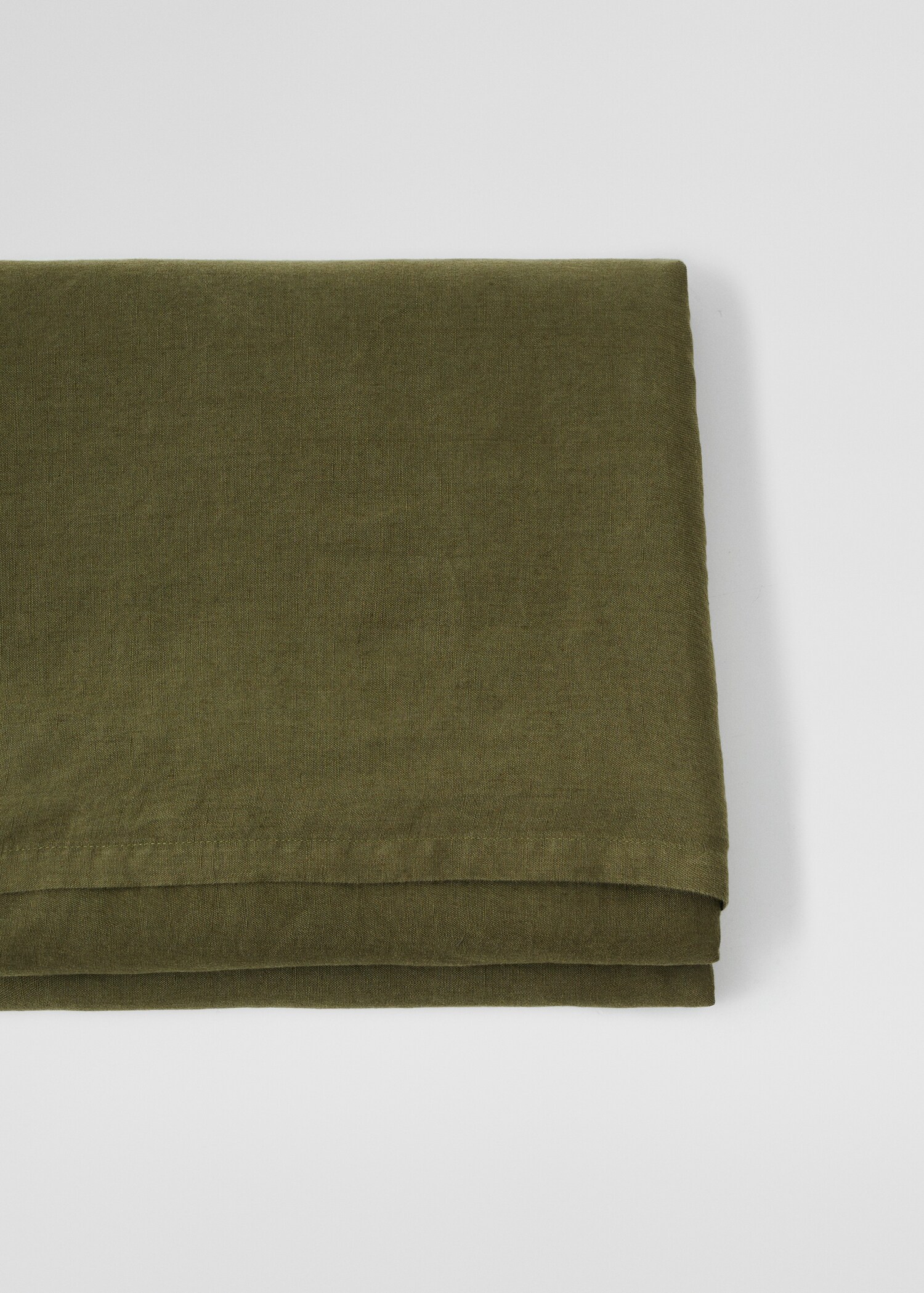 100% linen flat sheet 160x280cm - Medium plane