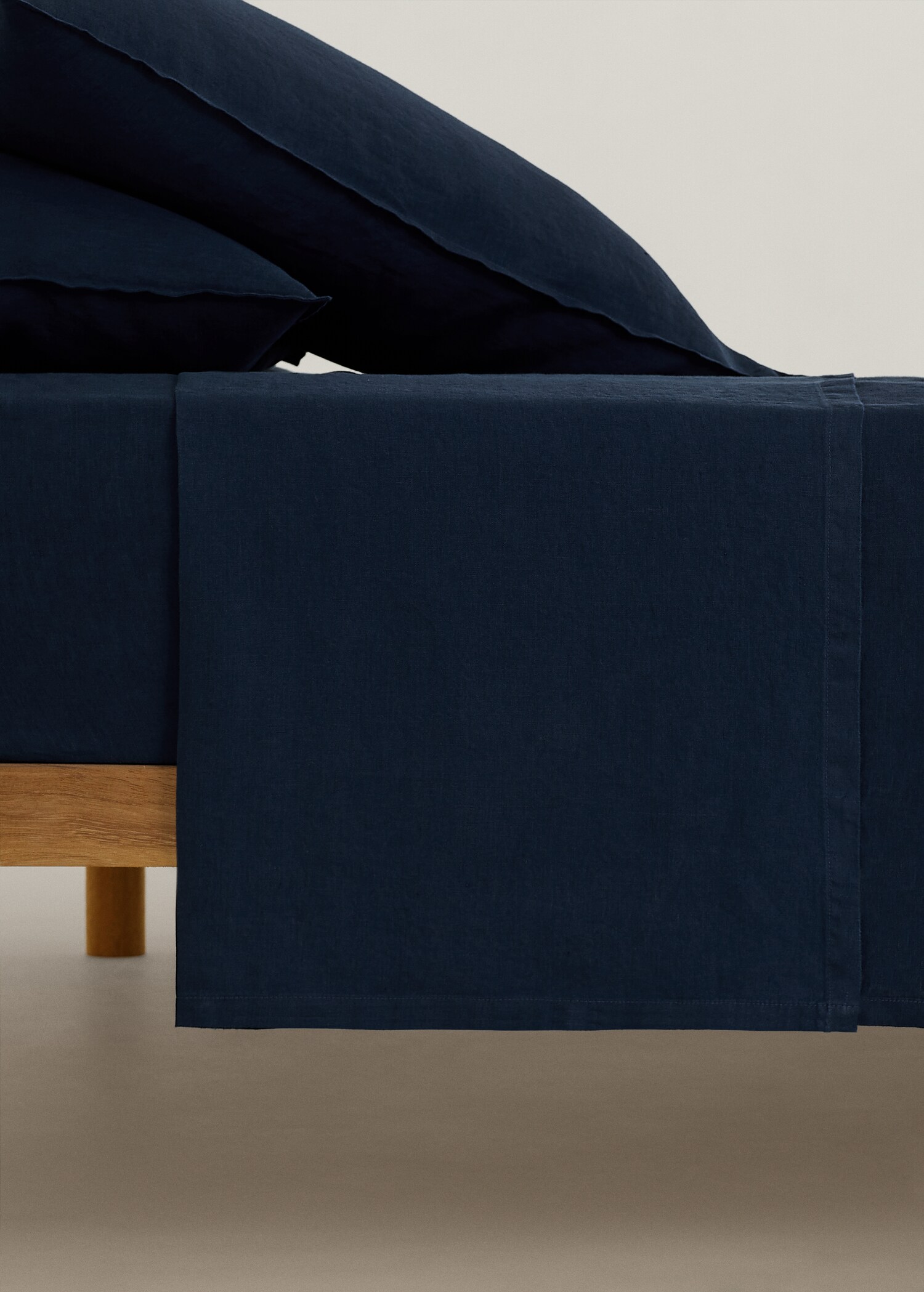100% linen flat sheet 160x280cm - Article without model