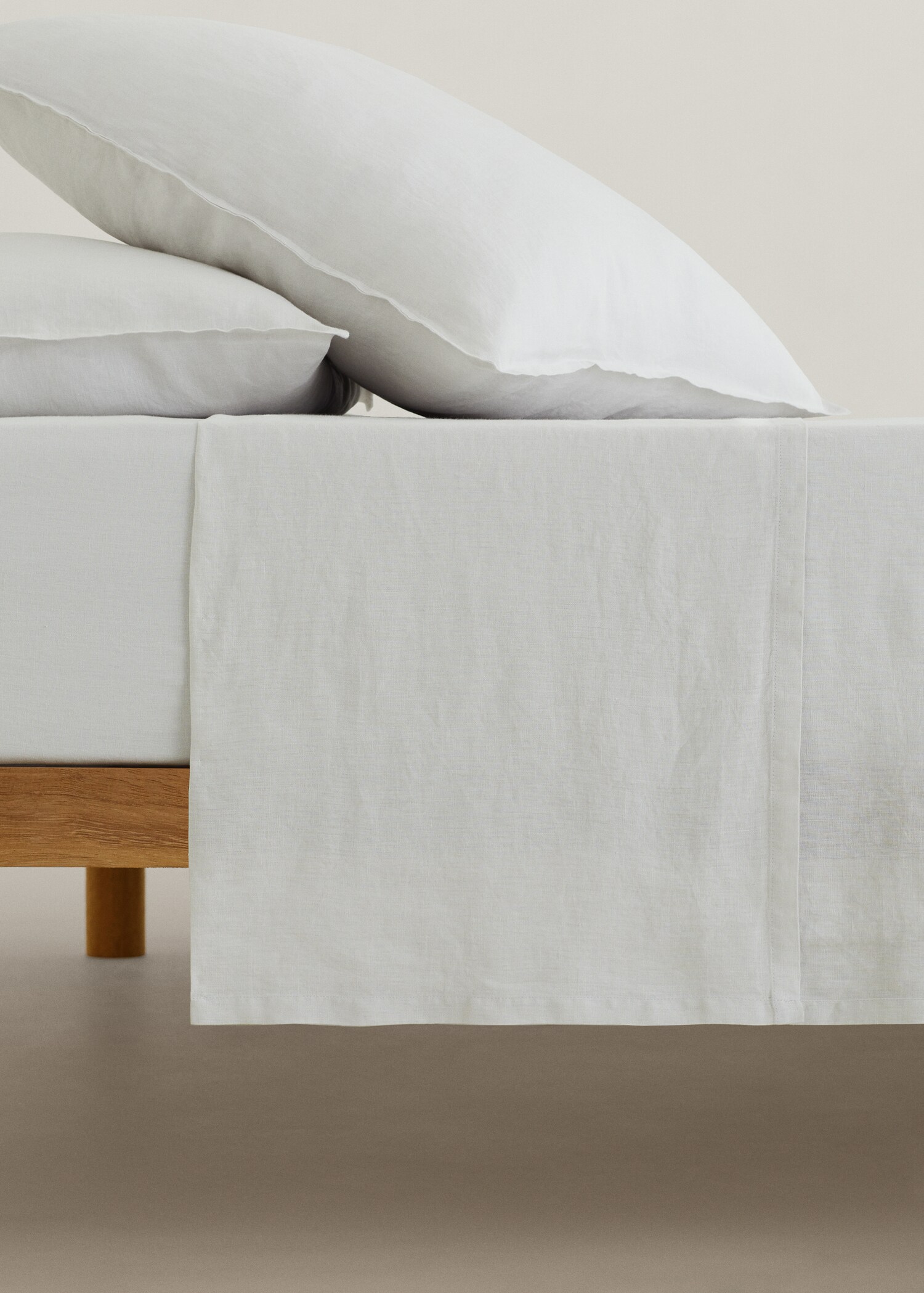 100% linen flat sheet 160x280cm - Article without model