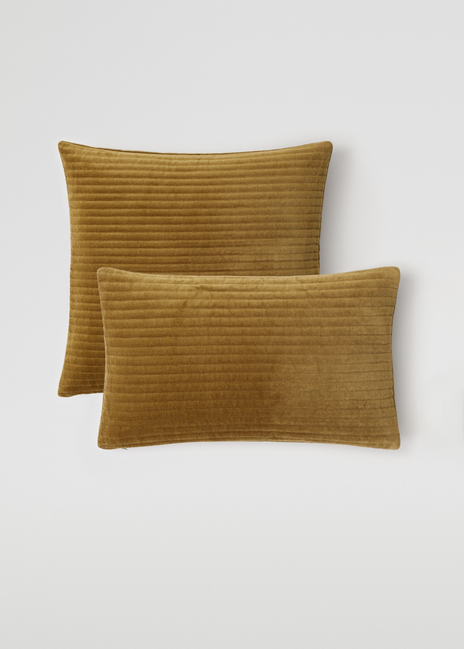 100% cotton velour cushion case 50X50cm - Medium plane