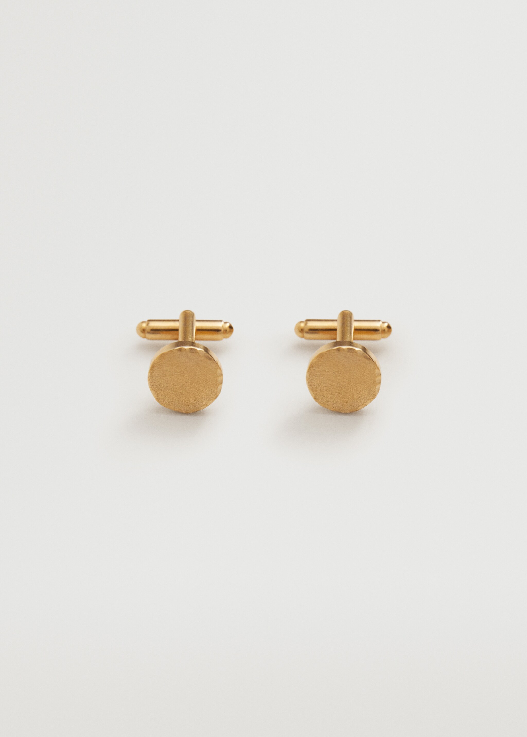 Gold-effect cufflinks - Article without model