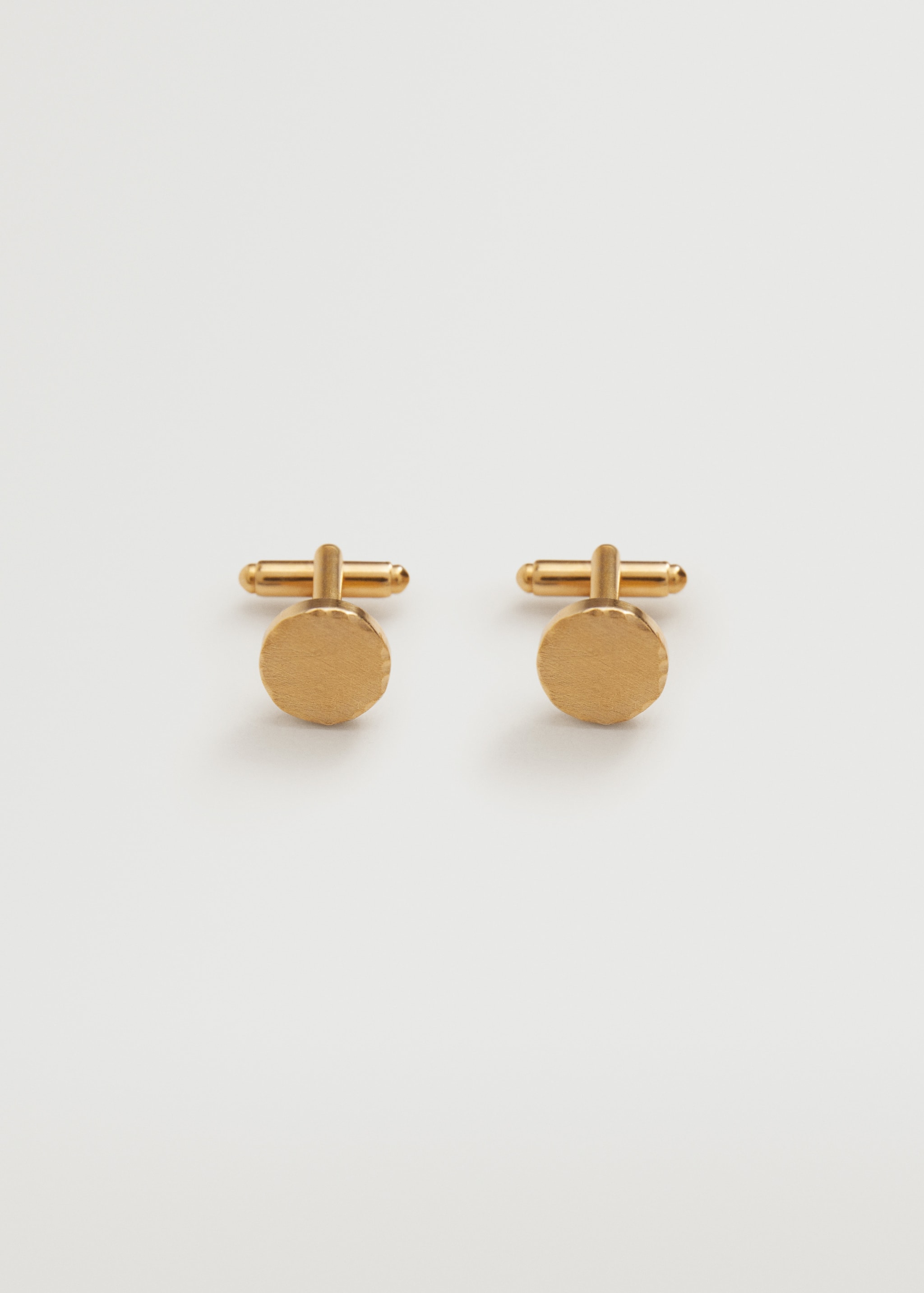Gold-effect cufflinks - Article without model
