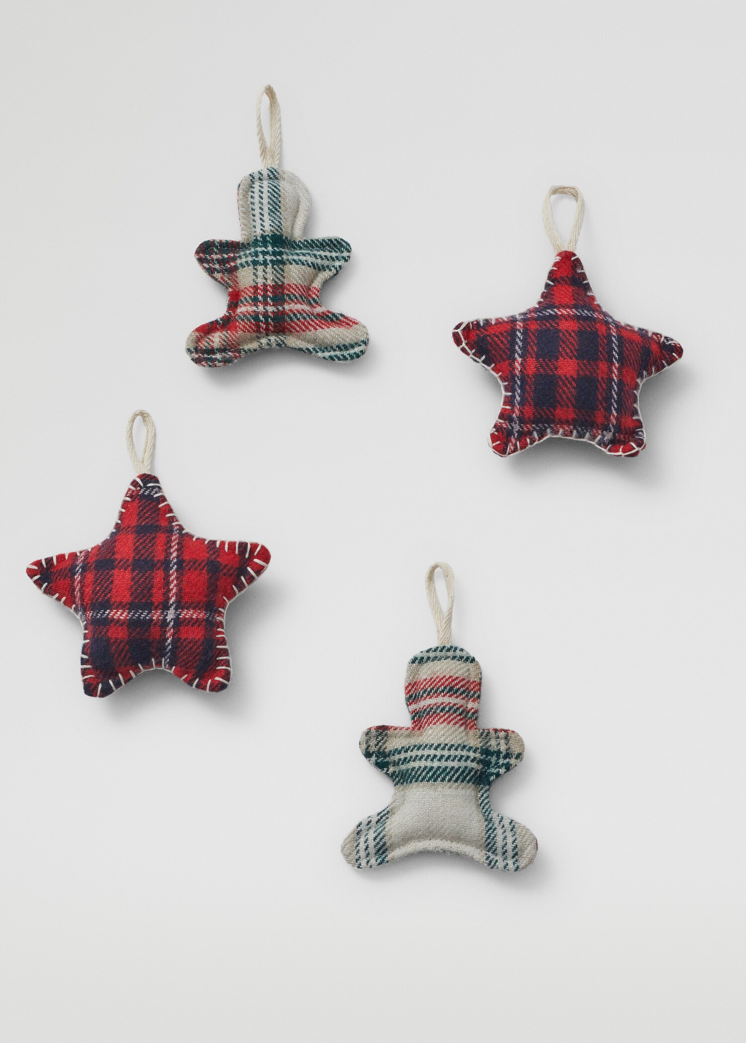 Décoration de Noël personnage laine (lot de 2) - Détail de l'article 3