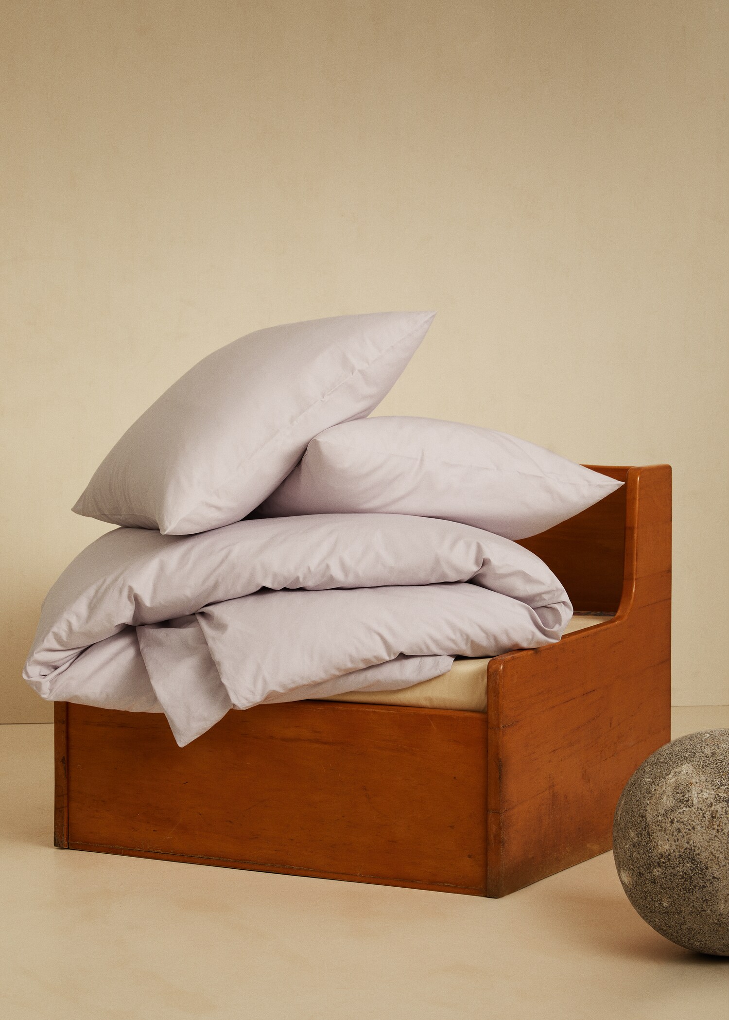 Housse de coussin percale de coton (500 fils) 60x60 cm - Détail de l'article 6