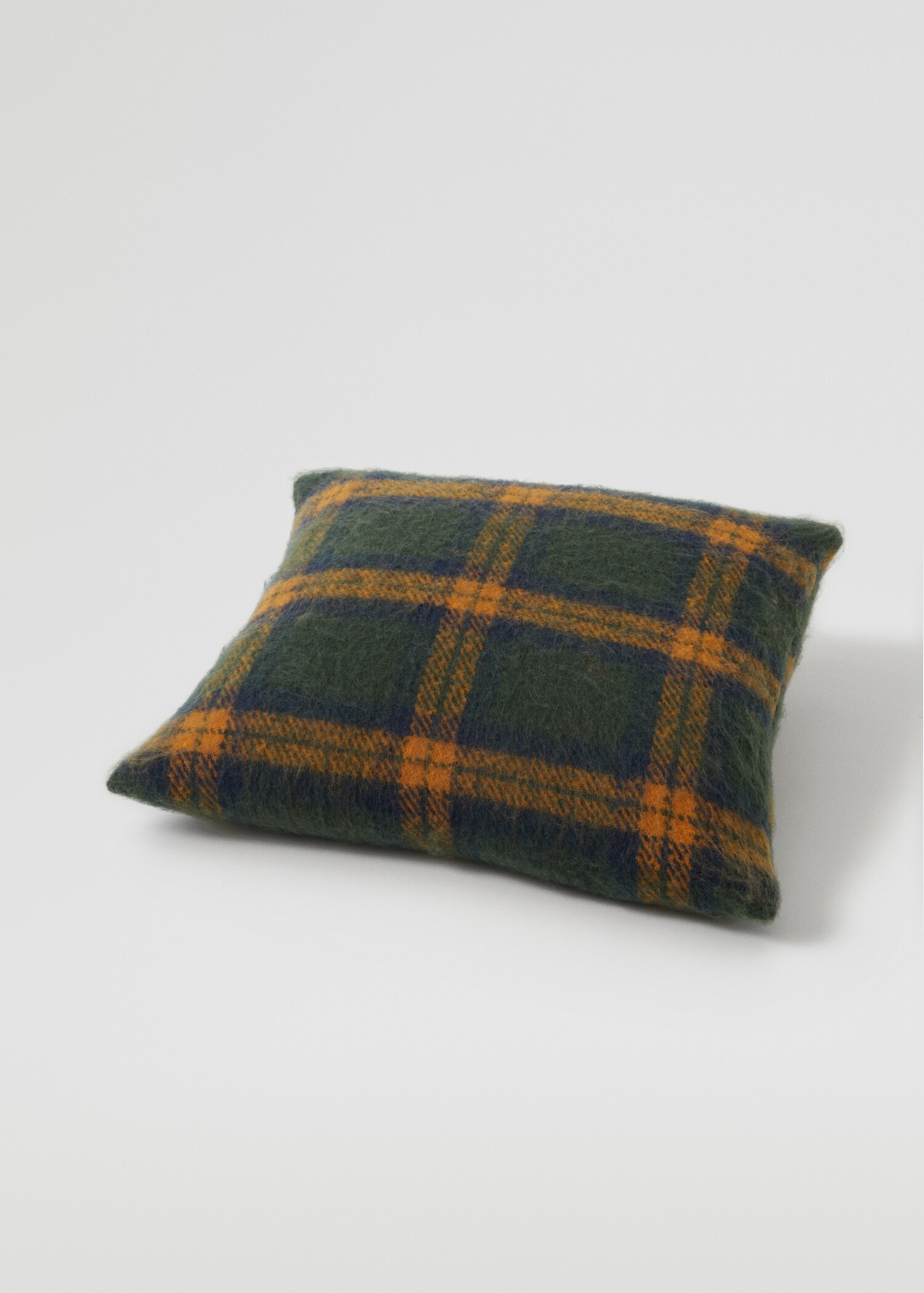 Kissenbezug aus Flanell mit Karomuster 45 x 45 cm - Mittlere Ansicht