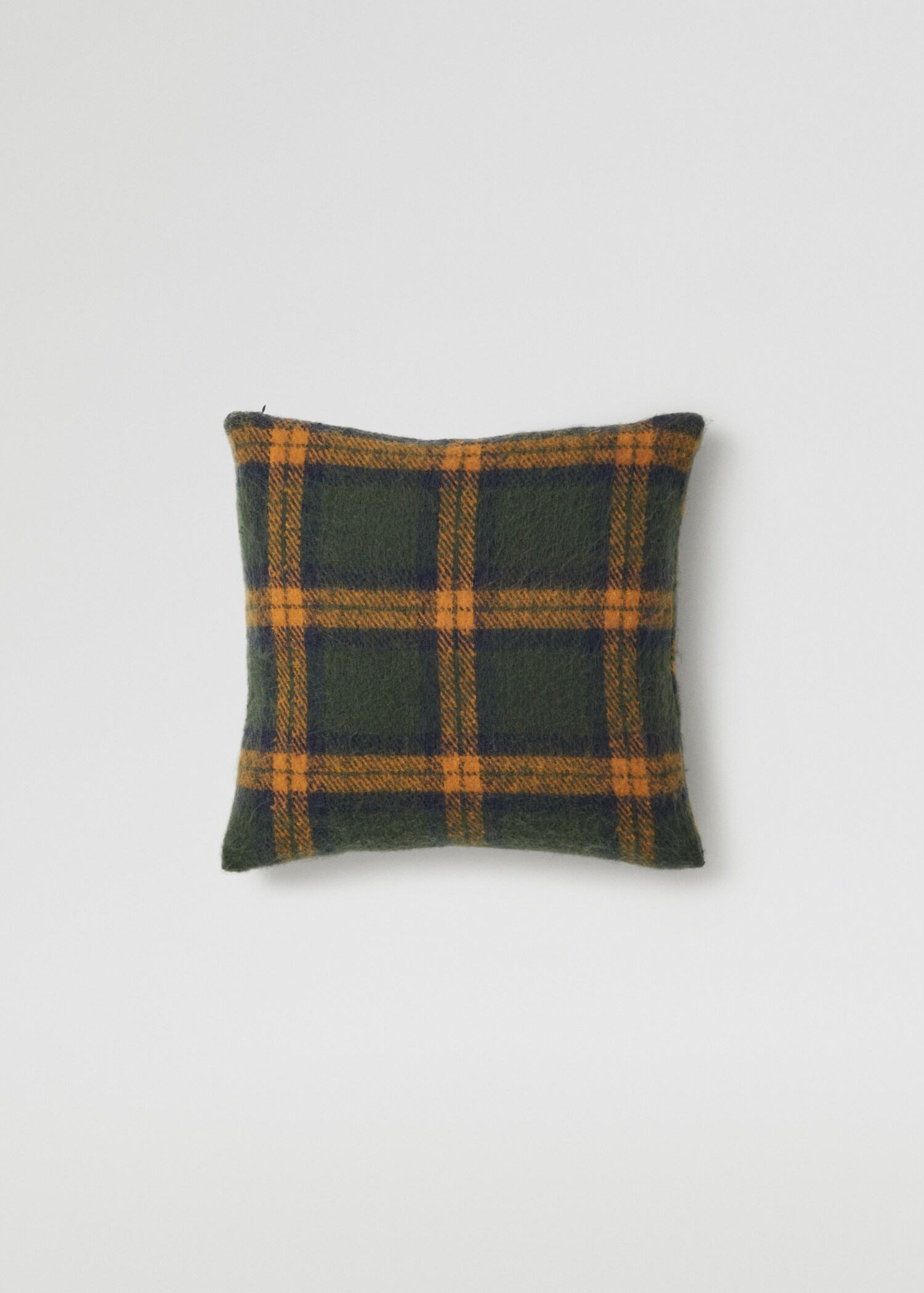 Kissenbezug aus Flanell mit Karomuster 45 x 45 cm - Artikel ohne Model
