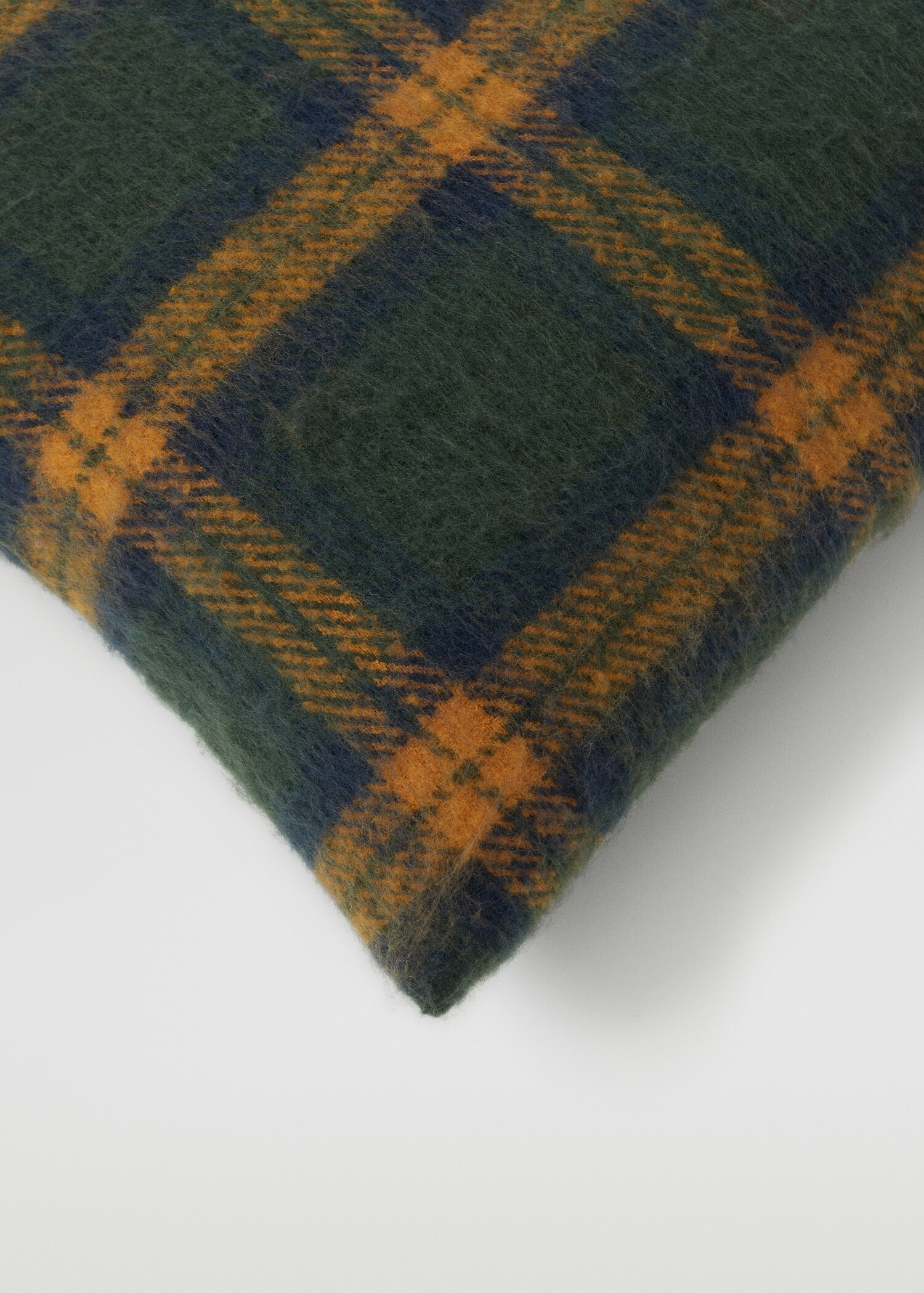 Kissenbezug aus Flanell mit Karomuster 45 x 45 cm - Detail des Artikels 3