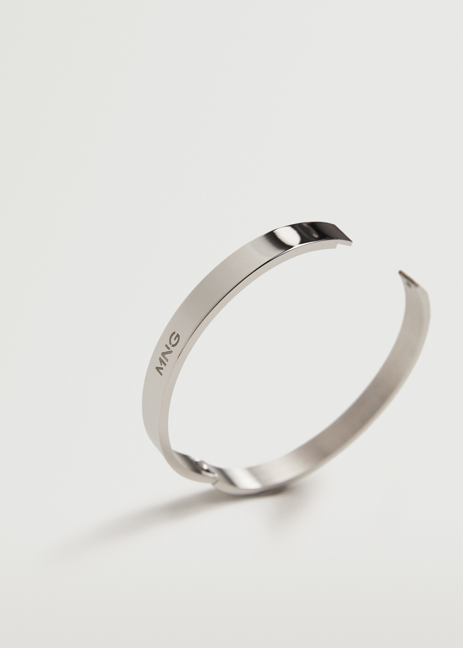 Pulsera acero inoxidable - Plano medio