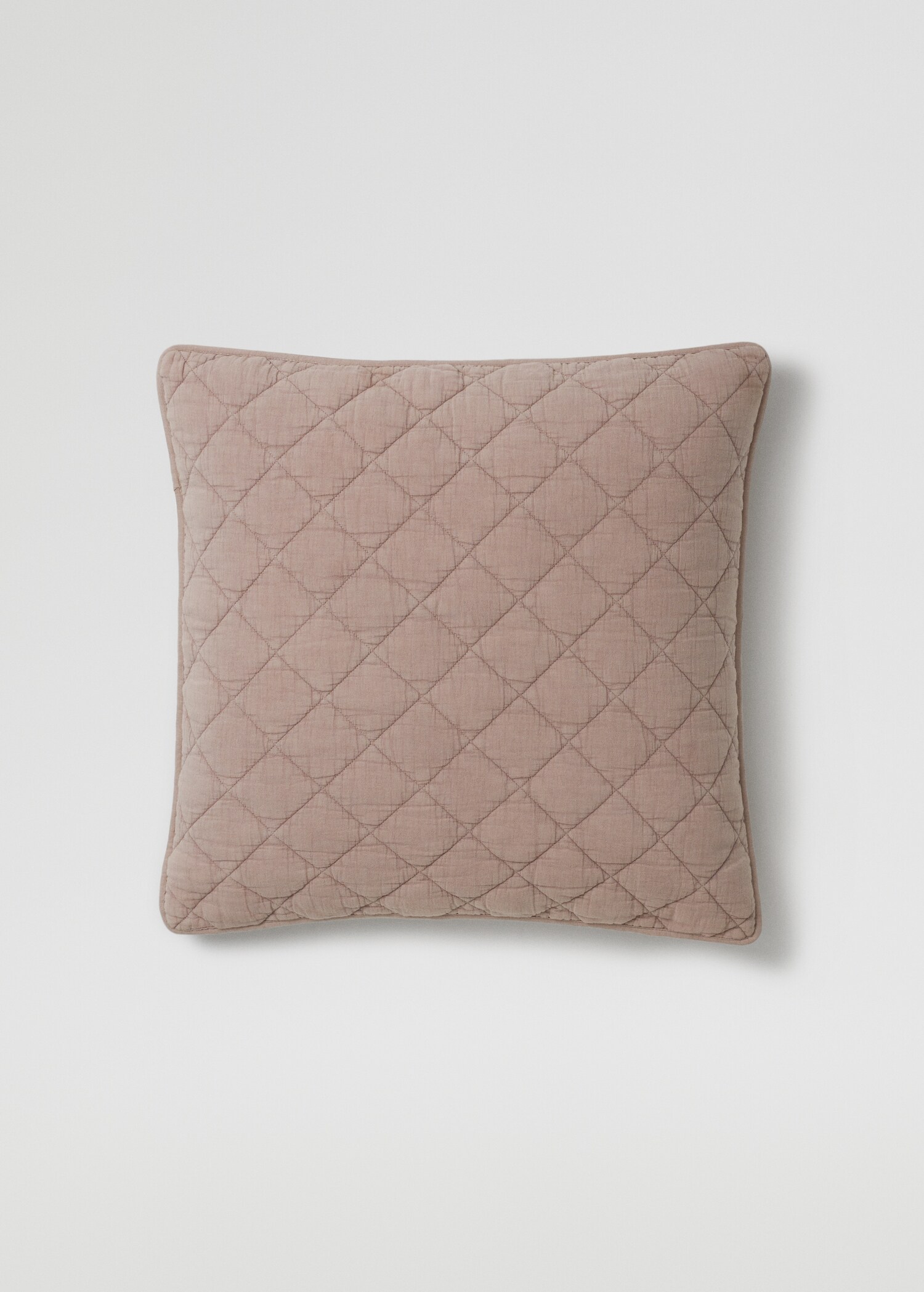 Poszewka na poduszkę pikowana 60x60cm - Artykuł bez modela/modelki