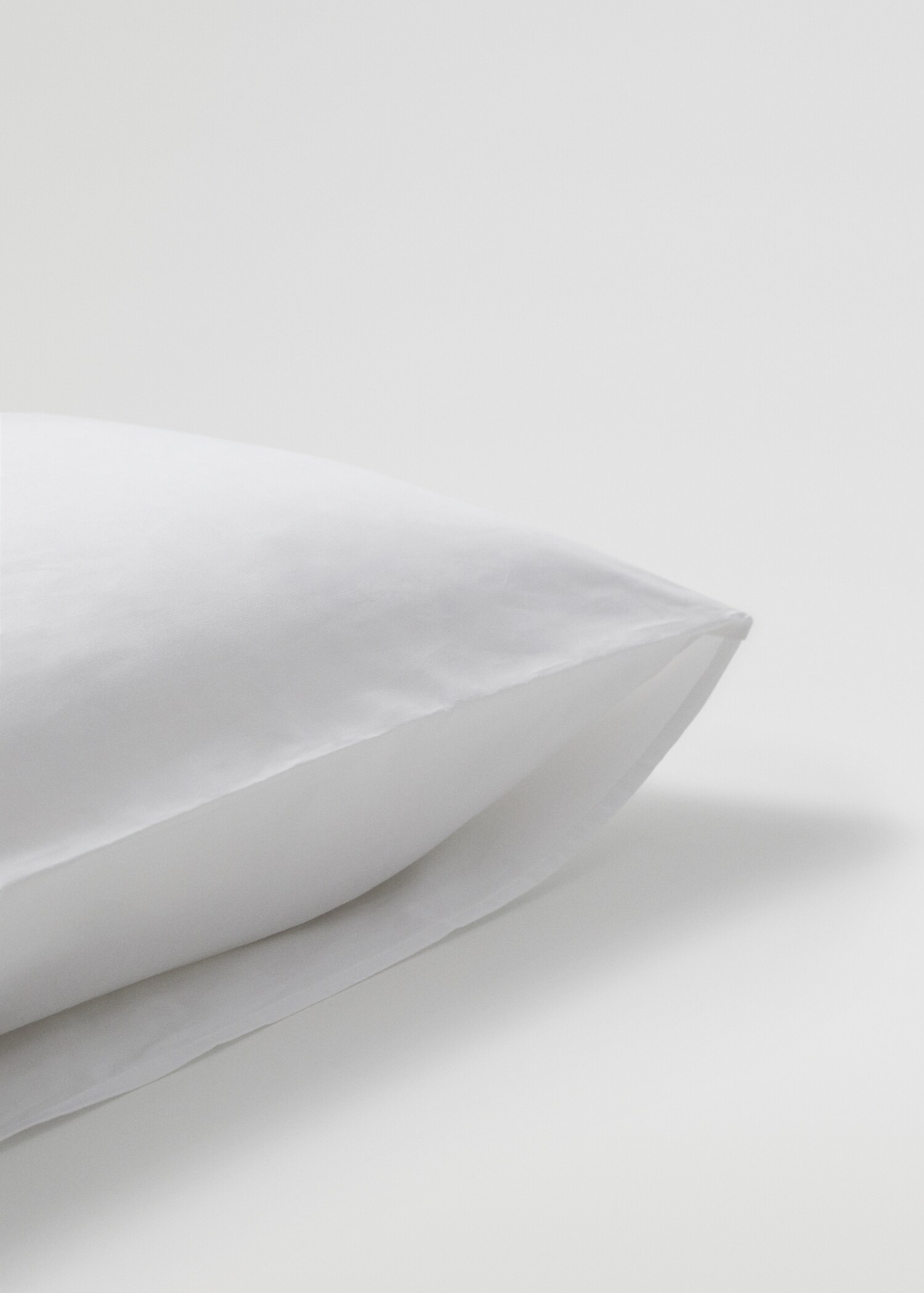 Percale cotton pillowcase (500 threads) 80x80cm - Details of the article 3