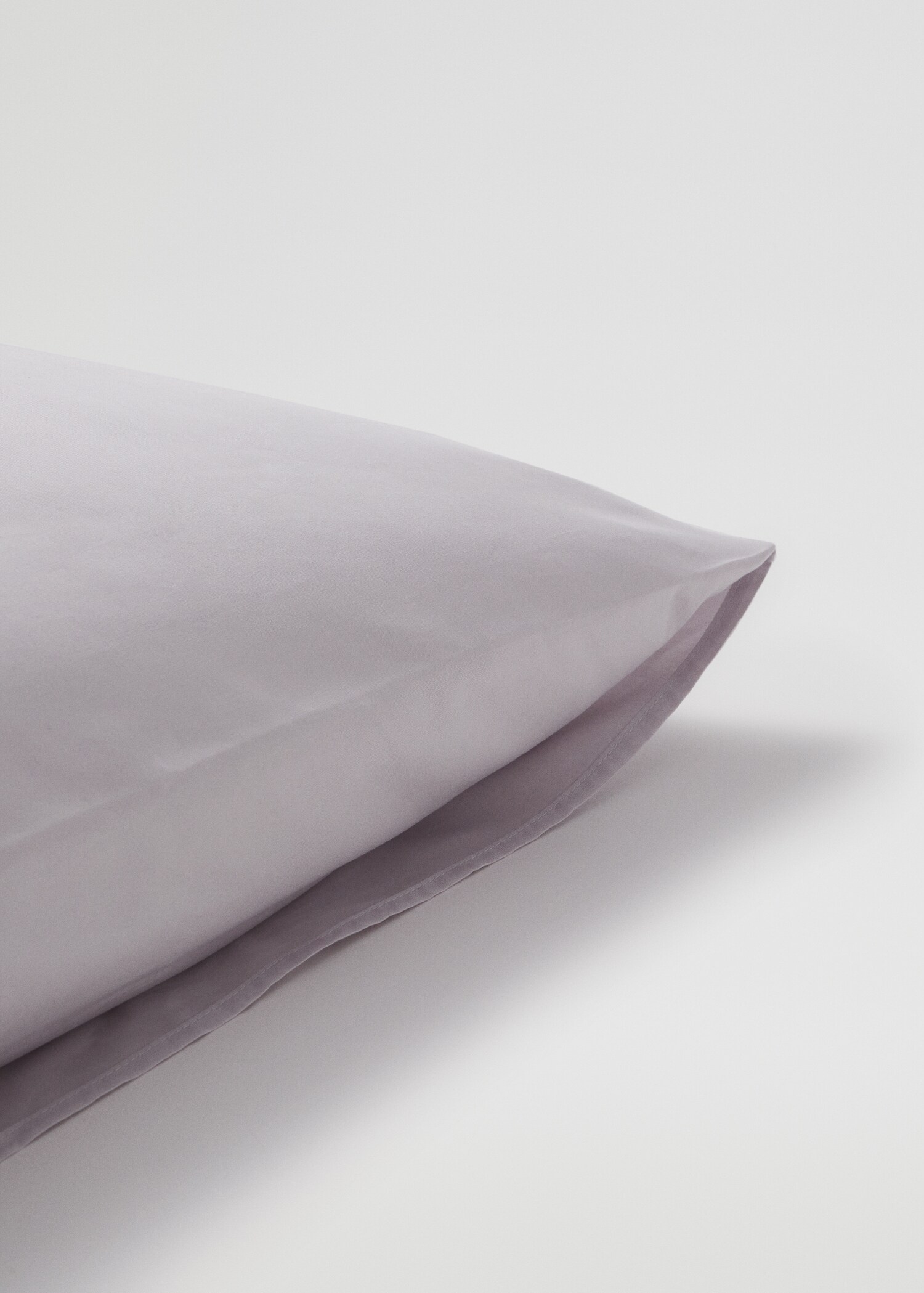 Percale cotton pillowcase (500 threads) 80x80cm - Details of the article 3