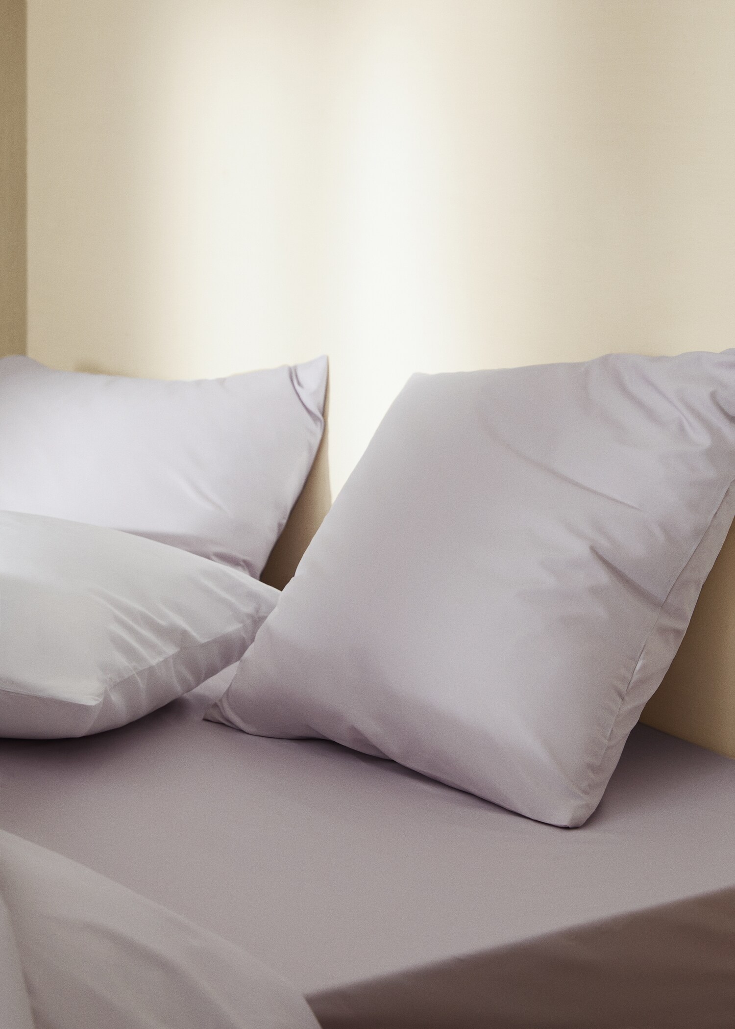 Percale cotton pillowcase (500 threads) 80x80cm - Details of the article 8