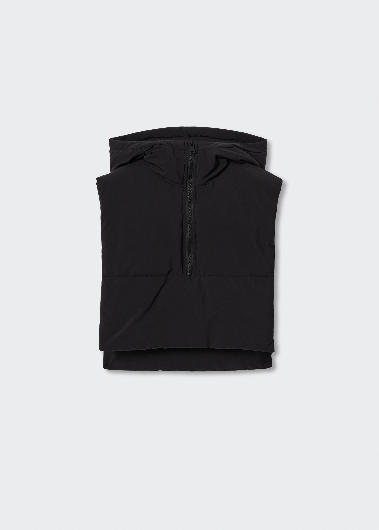 Oversize quilted coat - Details of the article 9