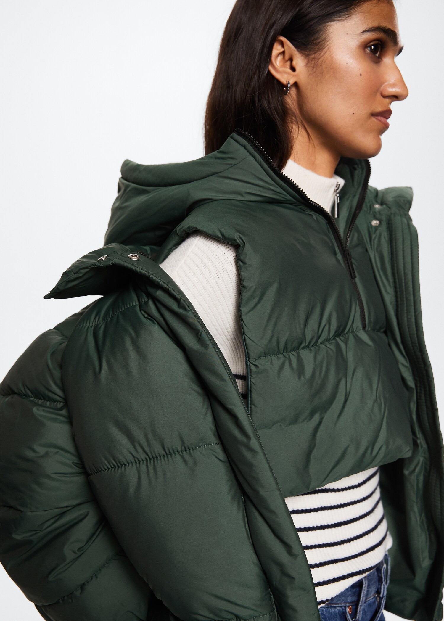 Oversized Steppanorak - Detail des Artikels 2