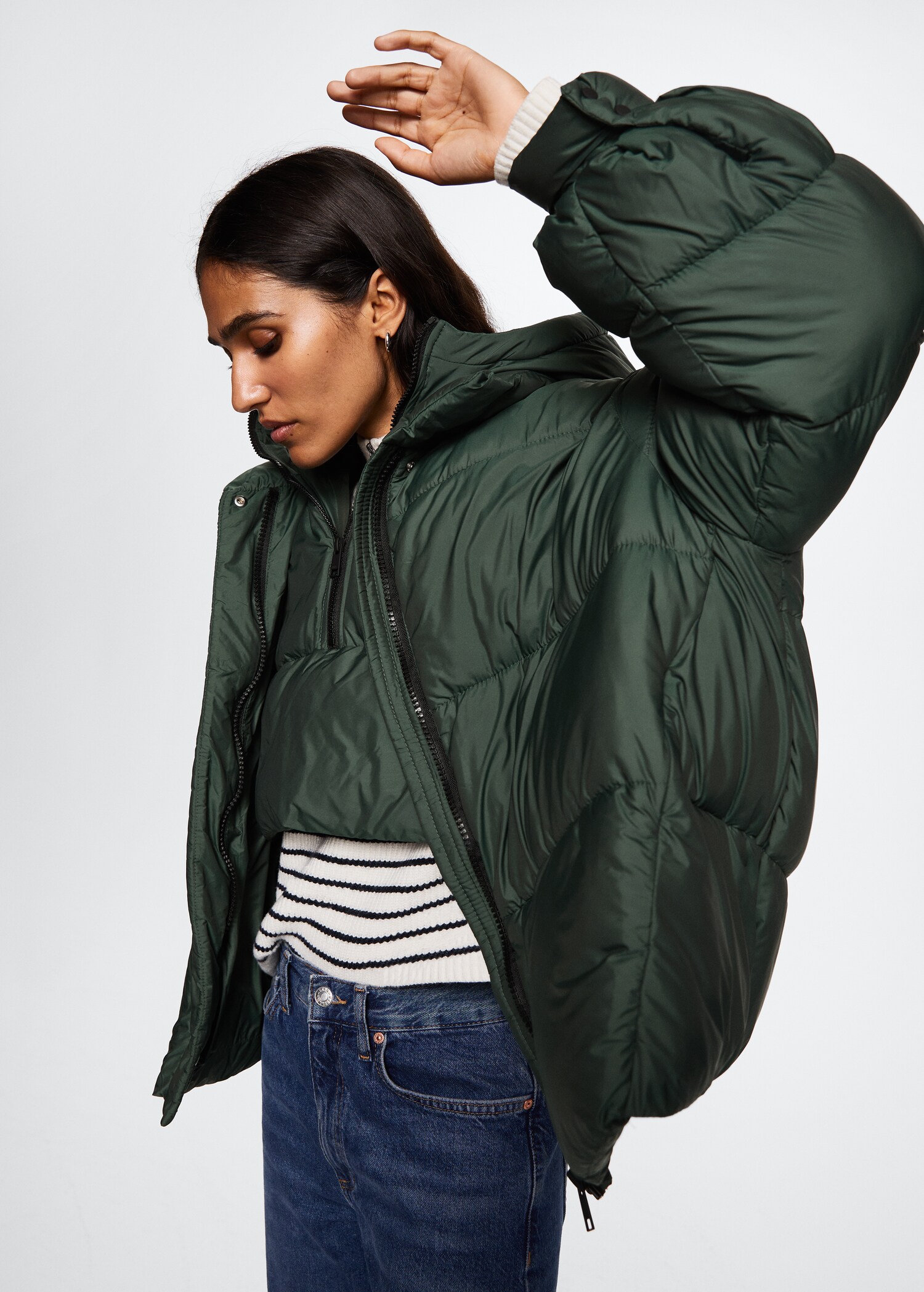 Oversized Steppanorak - Detail des Artikels 3