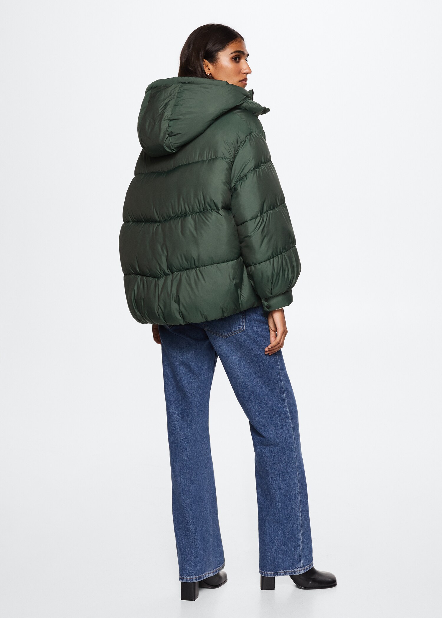 Oversized Steppanorak - Rückseite des Artikels