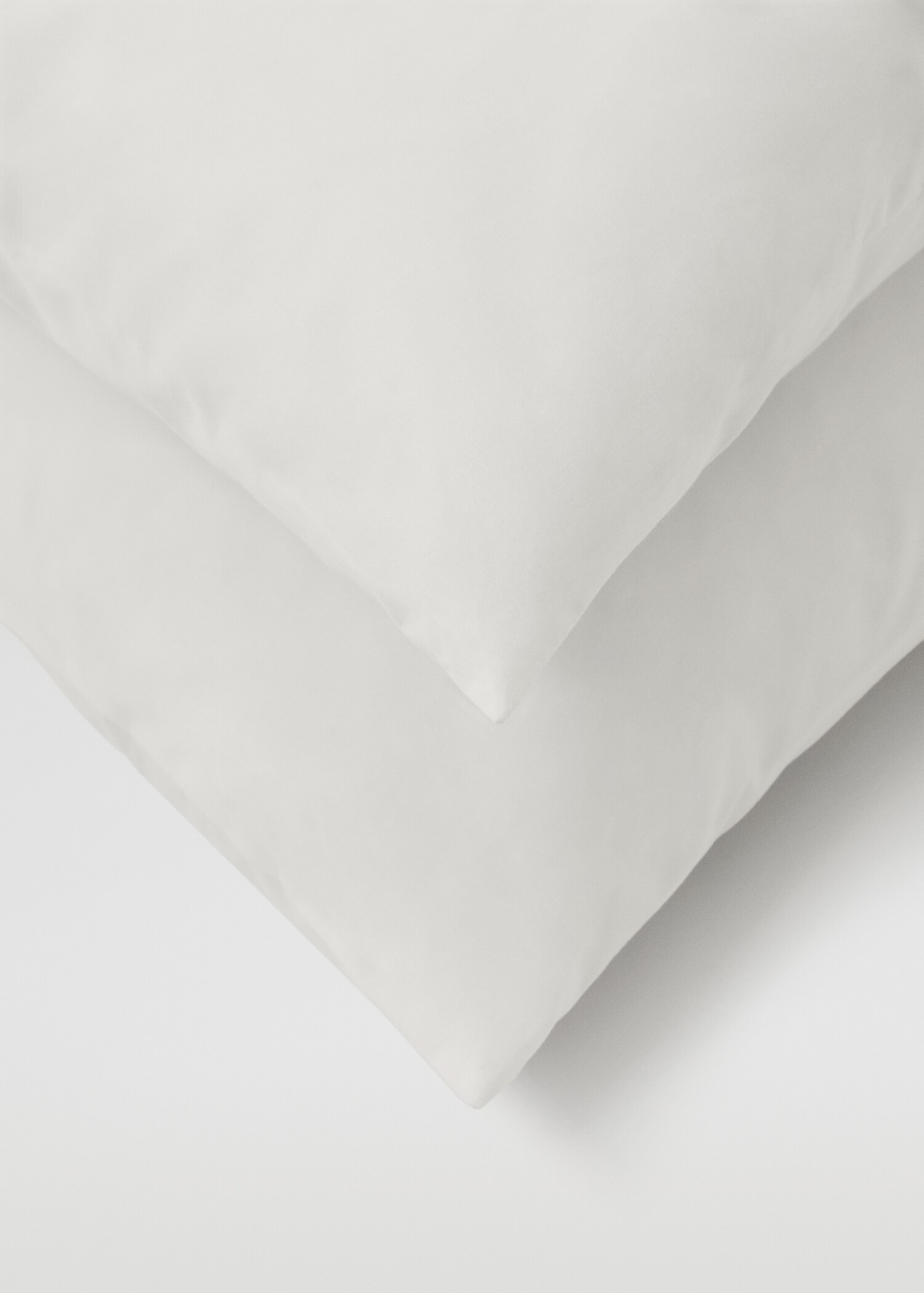 Percale cotton cushion case set (300 threads) 60X60cm - Details of the article 2