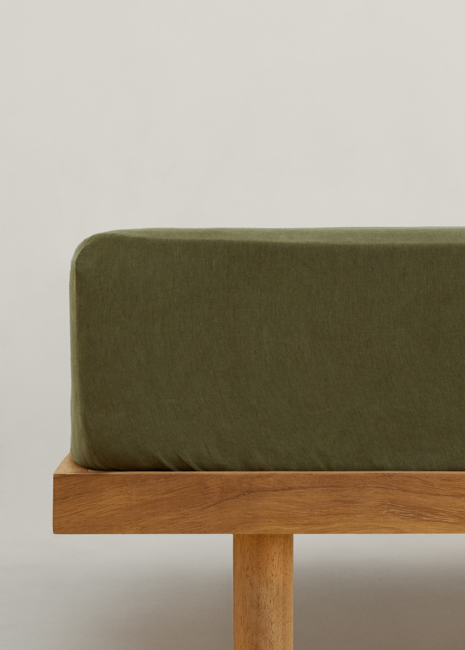 100% linen fitted sheet 90x200x30cm - Article without model