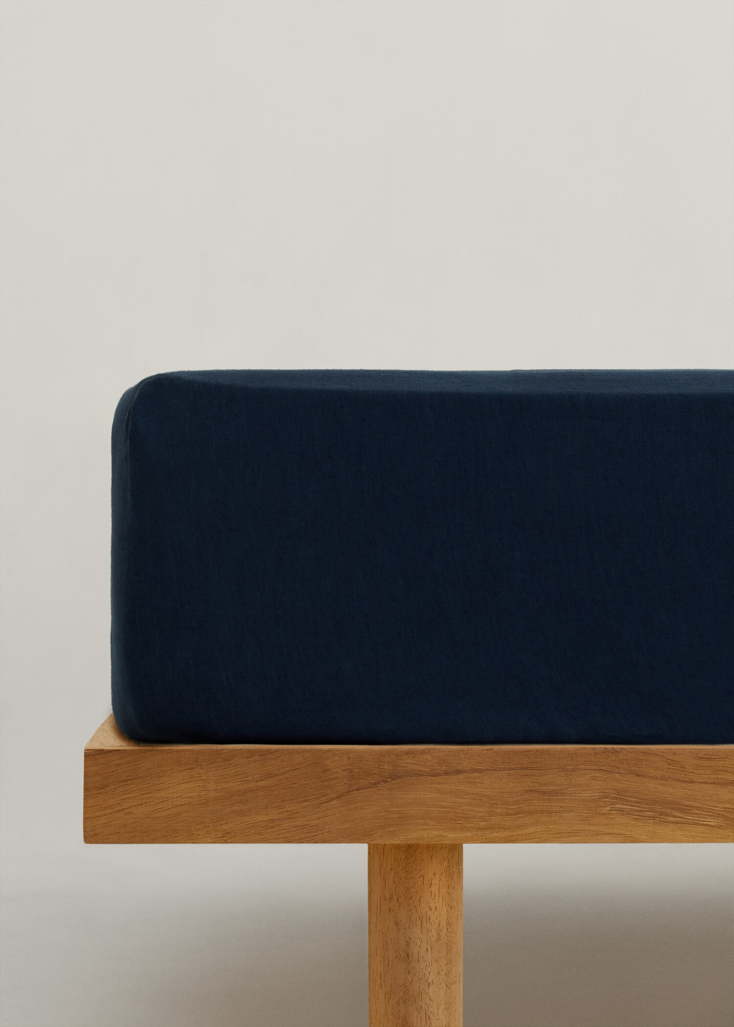 100% linen fitted sheet 90x200x30cm - Article without model