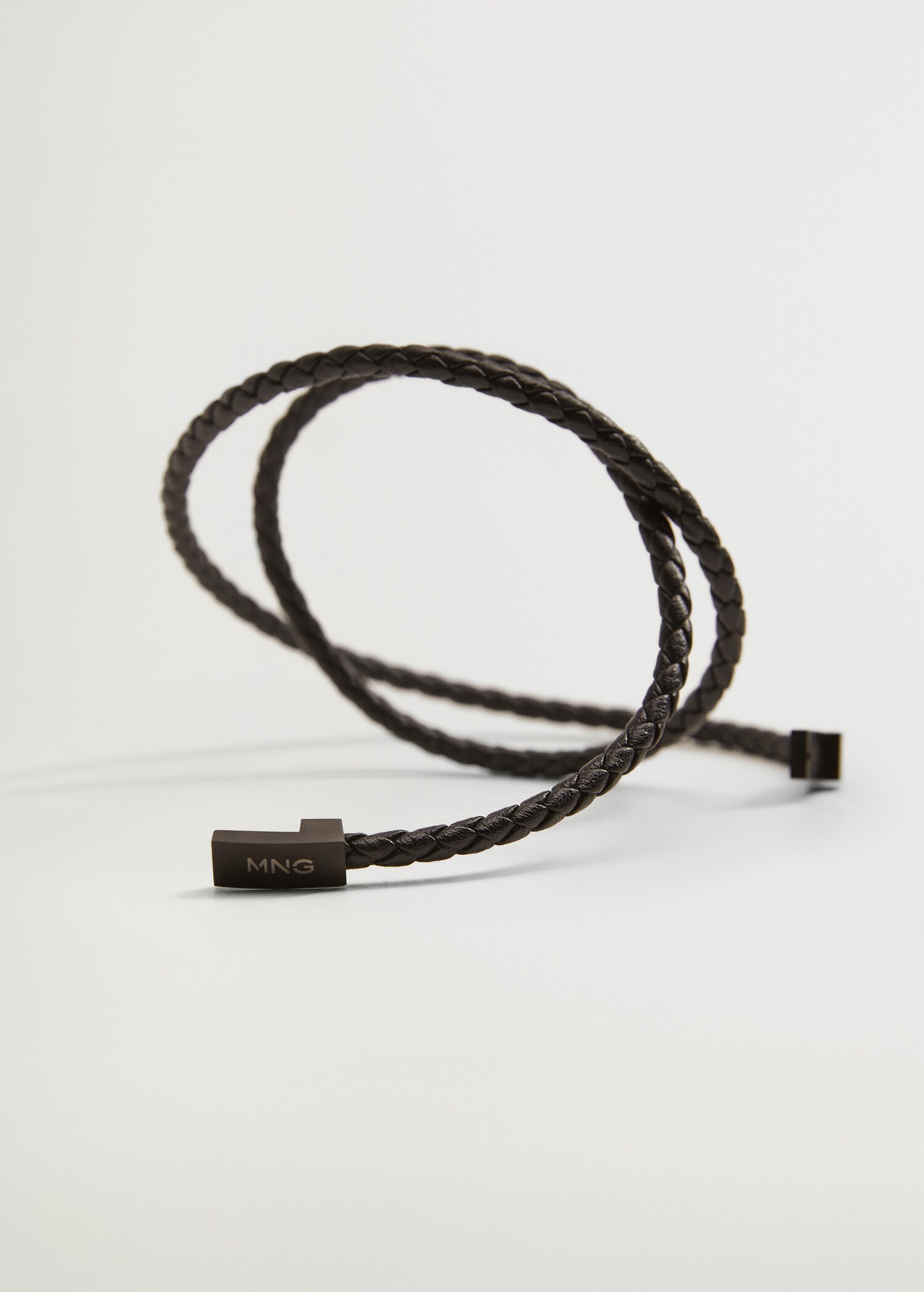 Konstgjort läder armband - Bild av mittparti
