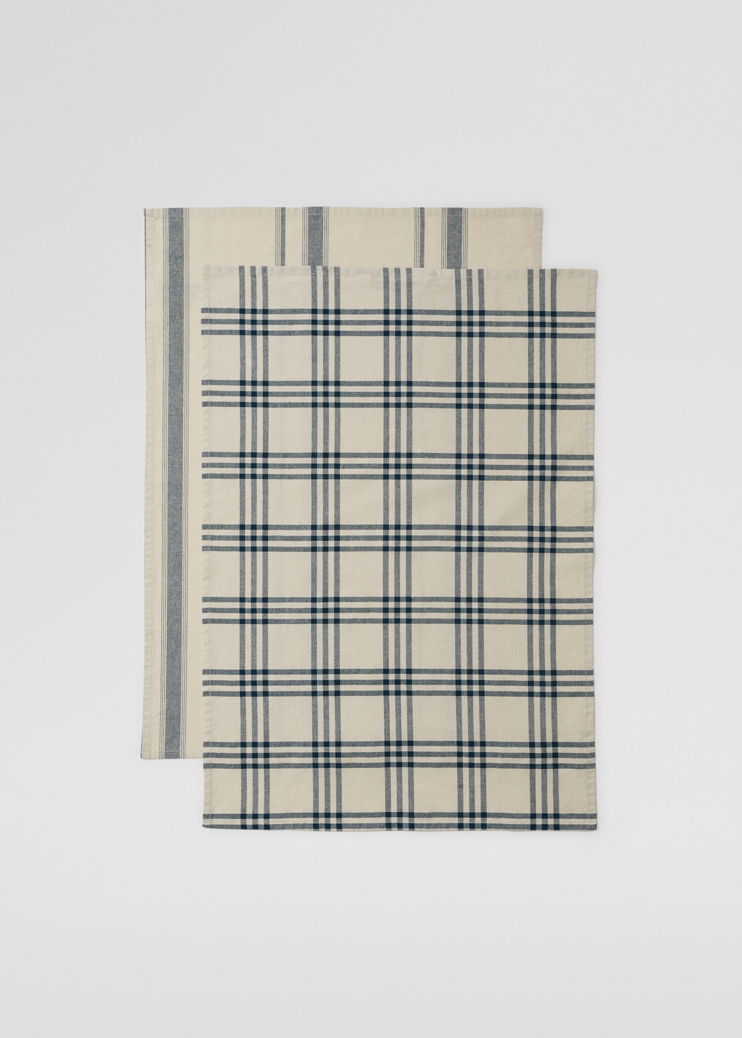 Torchon 100 % coton bio (lot de 2) - Plan moyen