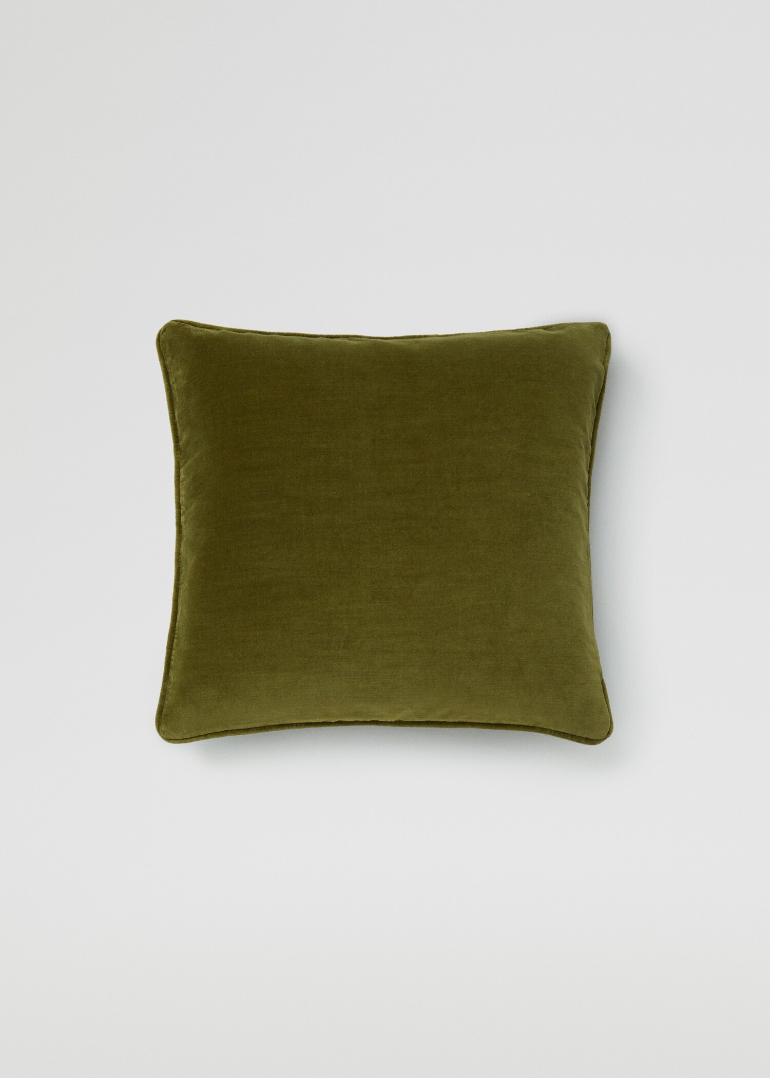 Prickigt kuddöverdrag i bomull 50x50cm - Artikelns baksida