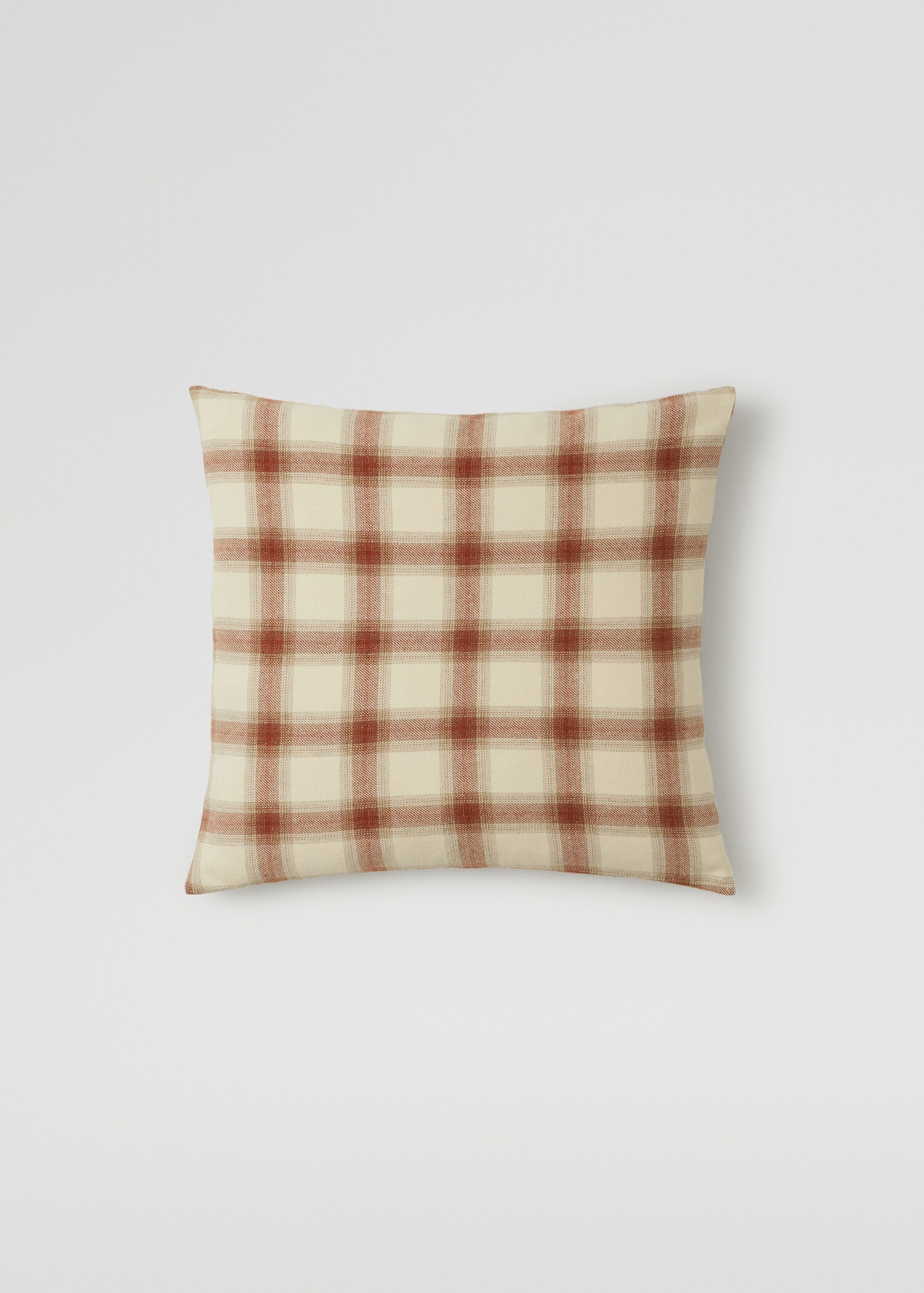 Poszewka na poduszkę bawełniana w kratkę 50x50cm - Artykuł bez modela/modelki