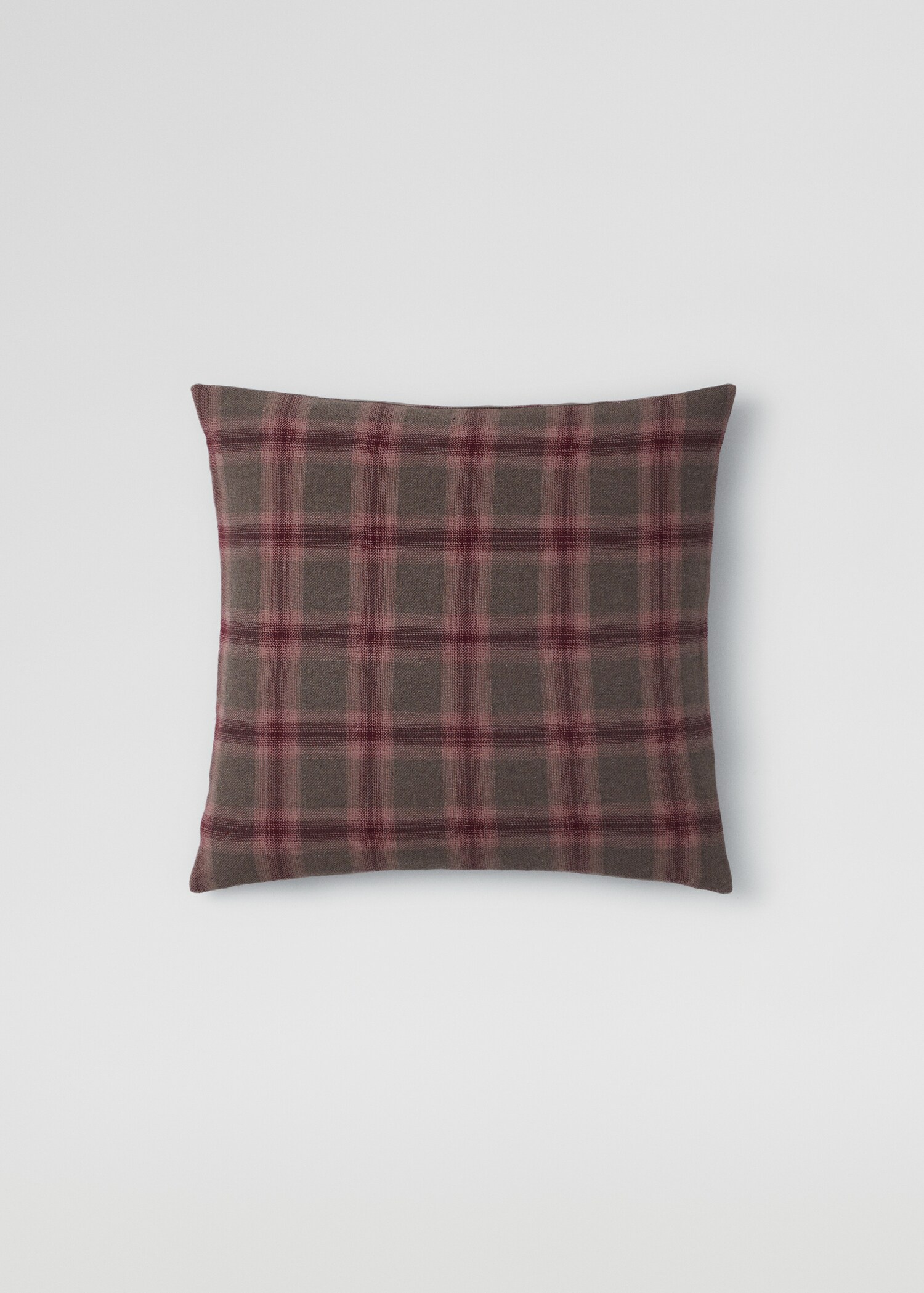 Díszpárnahuzat kockás pamut 50x50 cm - Termék modell nélkül