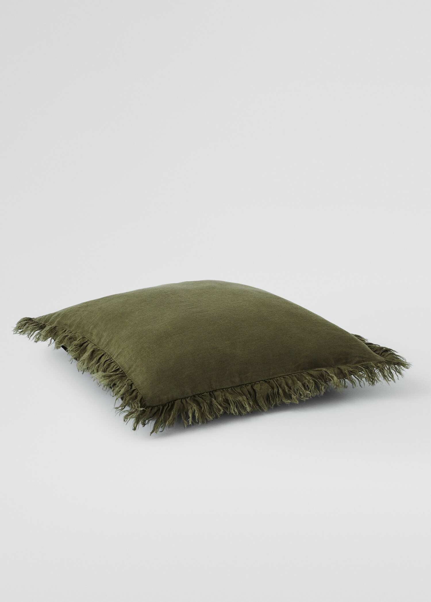 Housse de coussin 100 % lin 50x50 cm - Plan moyen