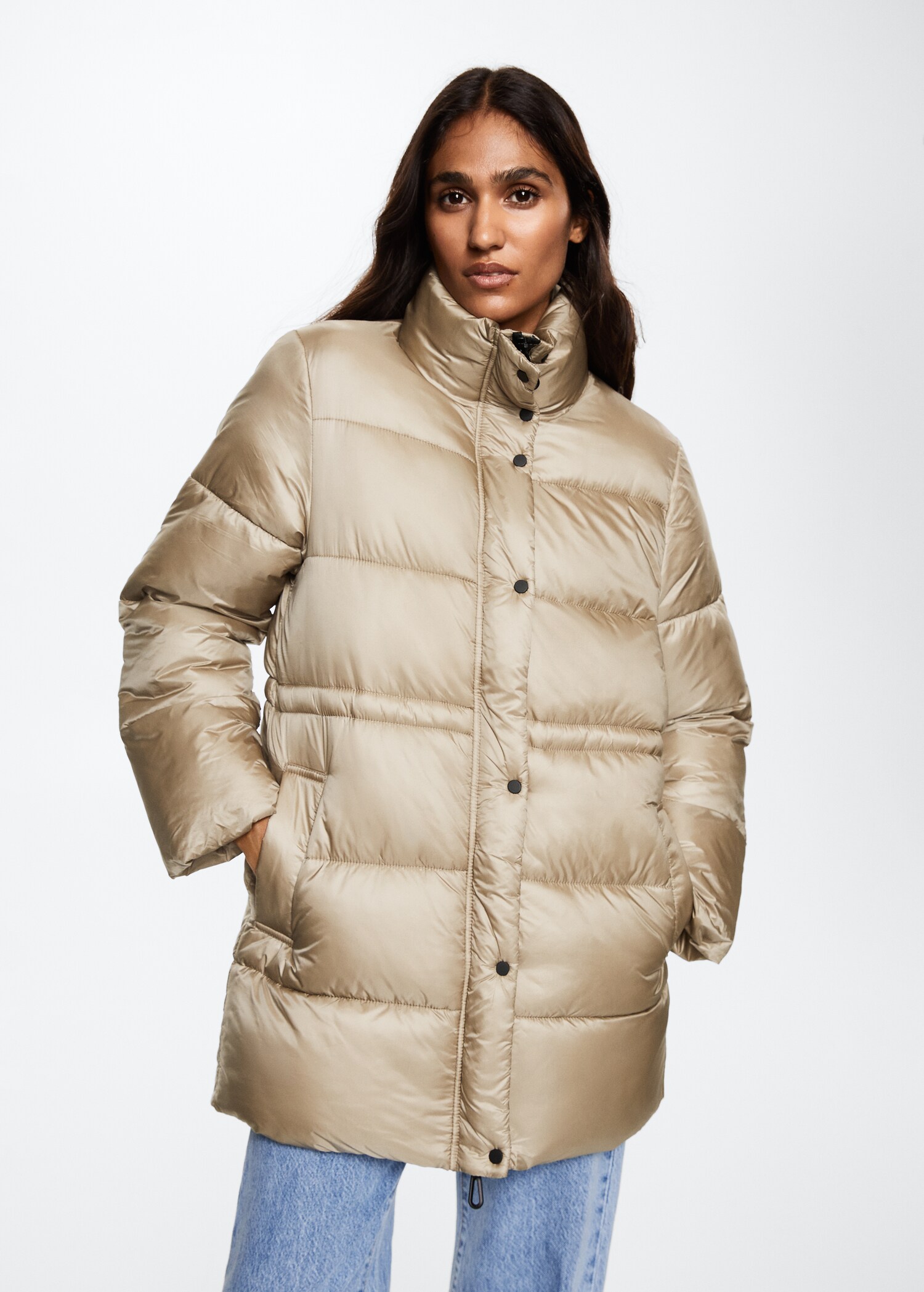 Adjustable padded anorak - Medium plane