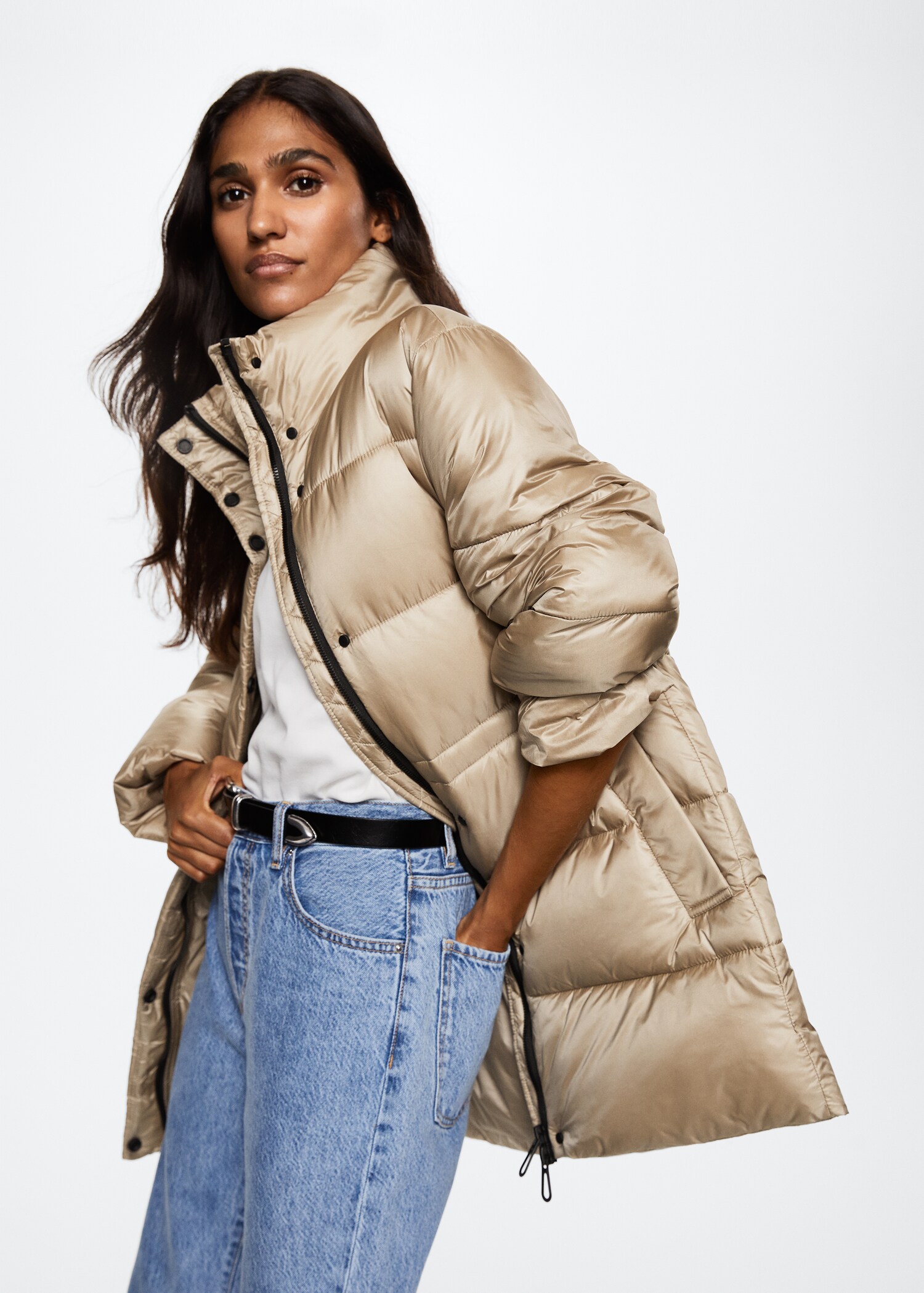 Adjustable padded anorak - Details of the article 6