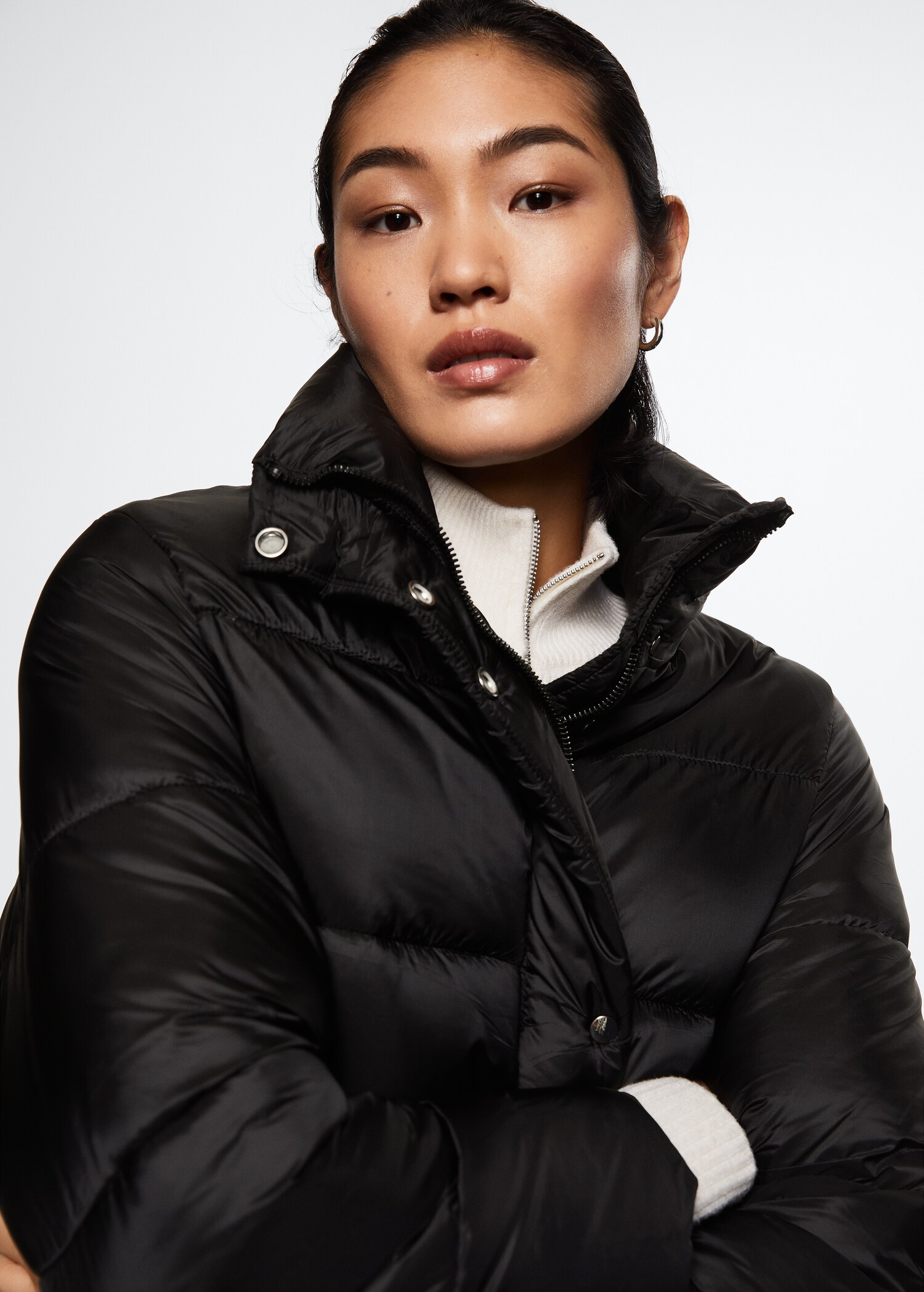 Adjustable padded anorak - Details of the article 1