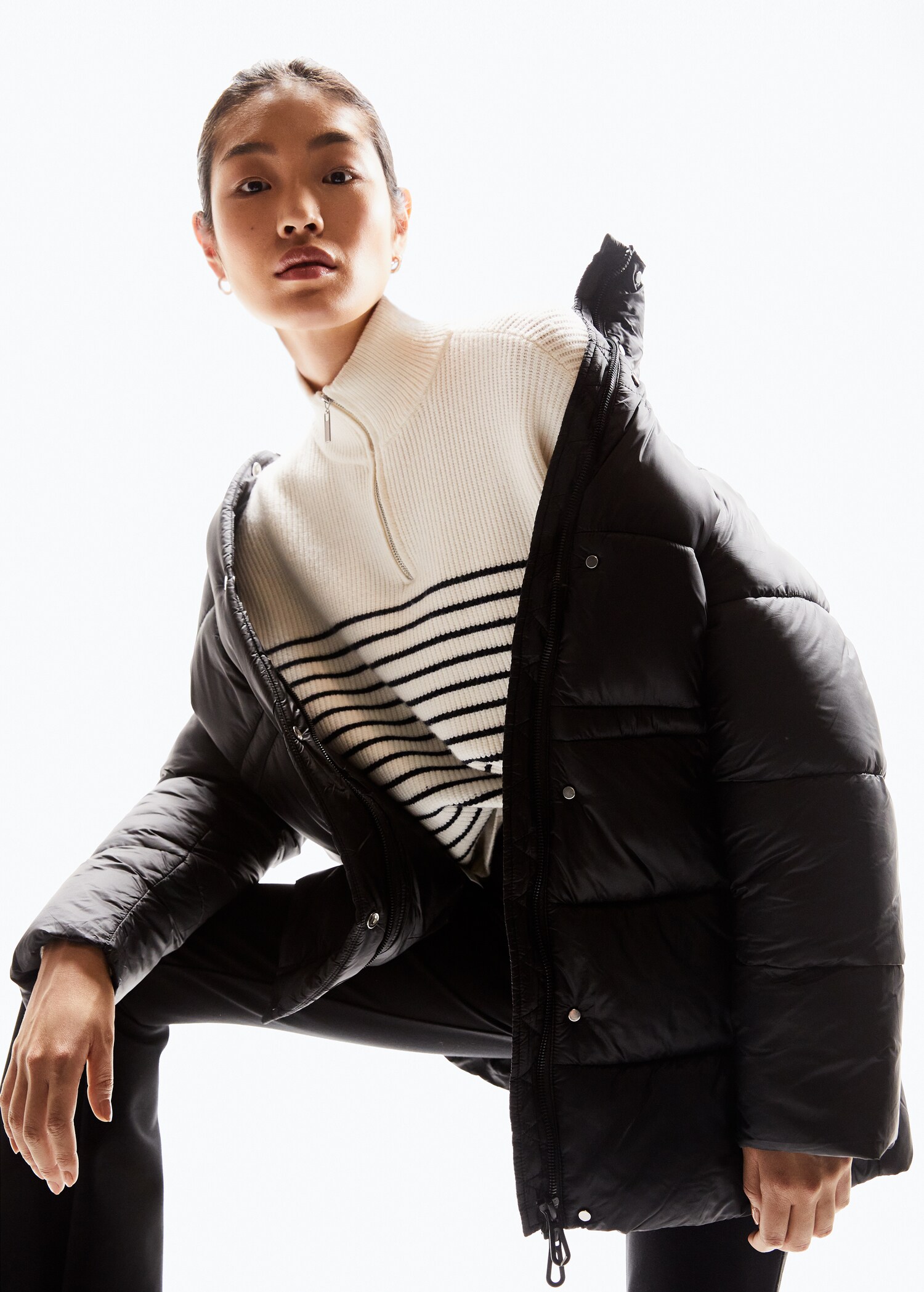 Adjustable padded anorak - Details of the article 2
