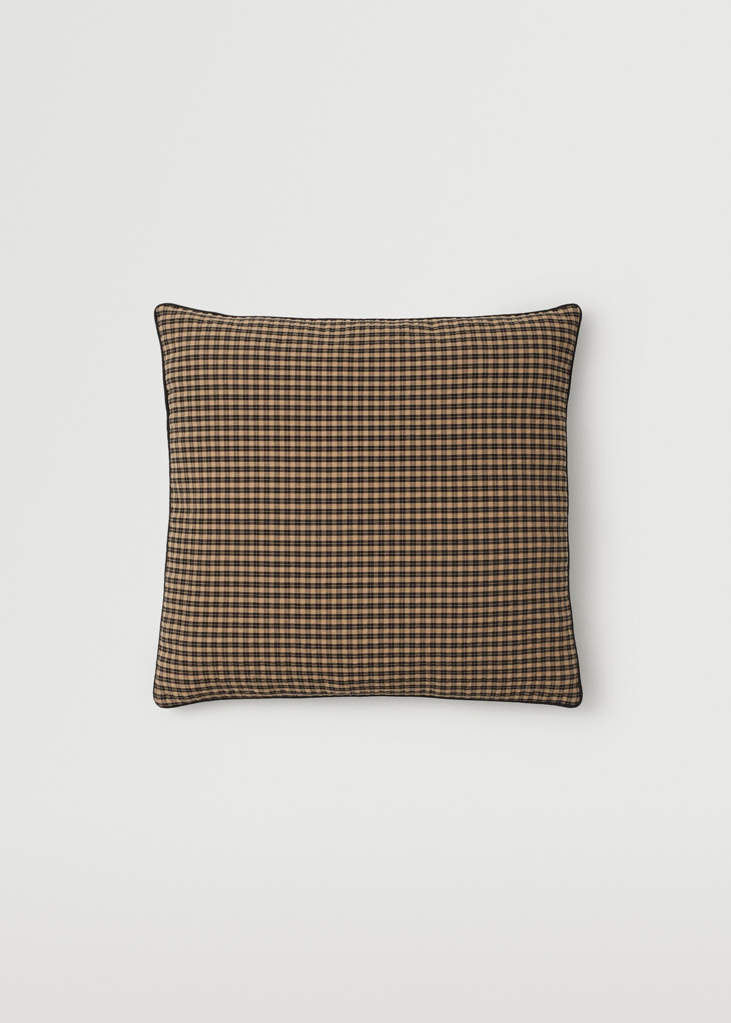 Poszewka na poduszkę bawełniana w kratkę 50x50cm - Artykuł bez modela/modelki