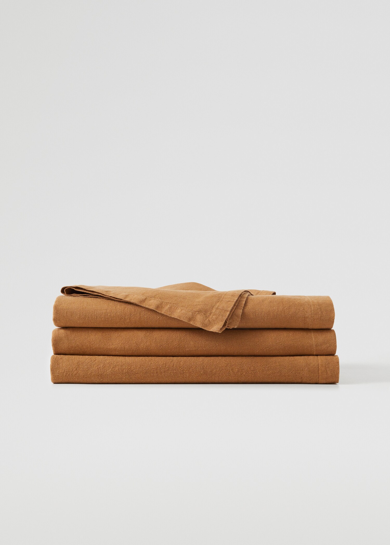 Nappe unie 100 % lin - Article sans modèle
