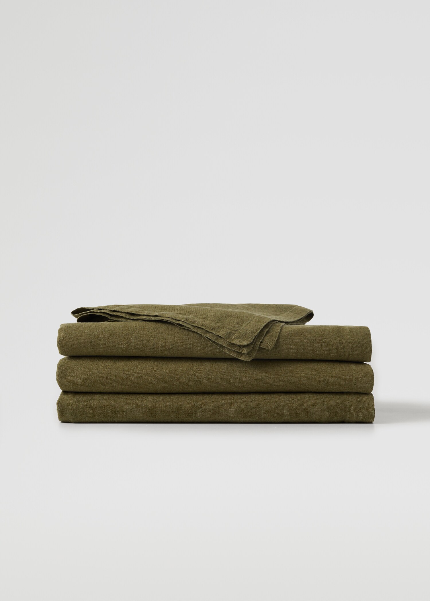 Nappe unie 100 % lin - Article sans modèle