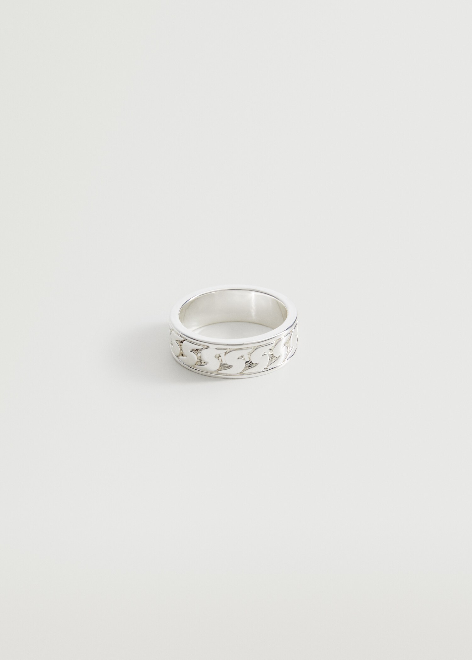 Anillo bañado plata - Artículo sin modelo