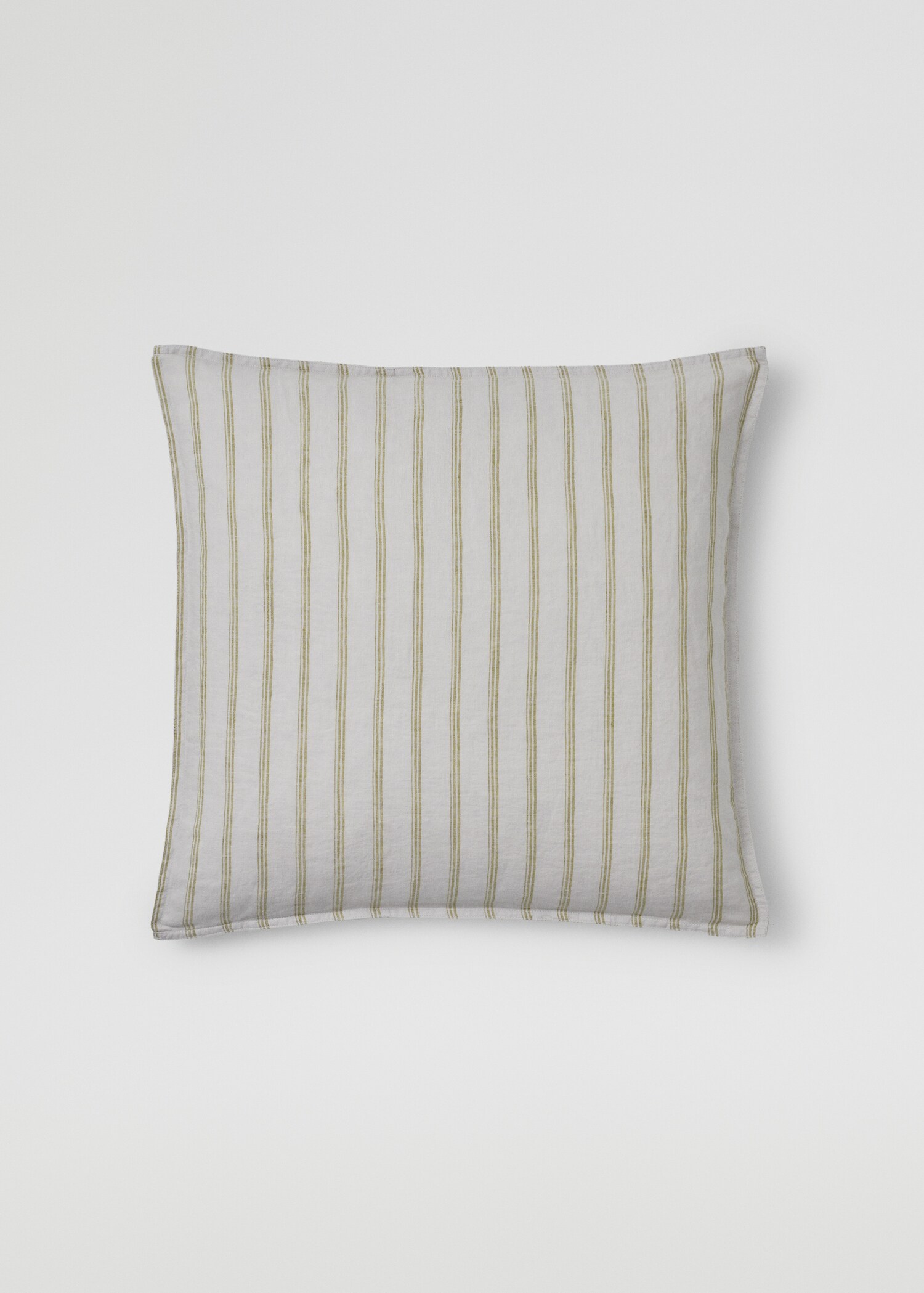 100% linen striped cushion case 60X60cm (2 pack) - Article without model